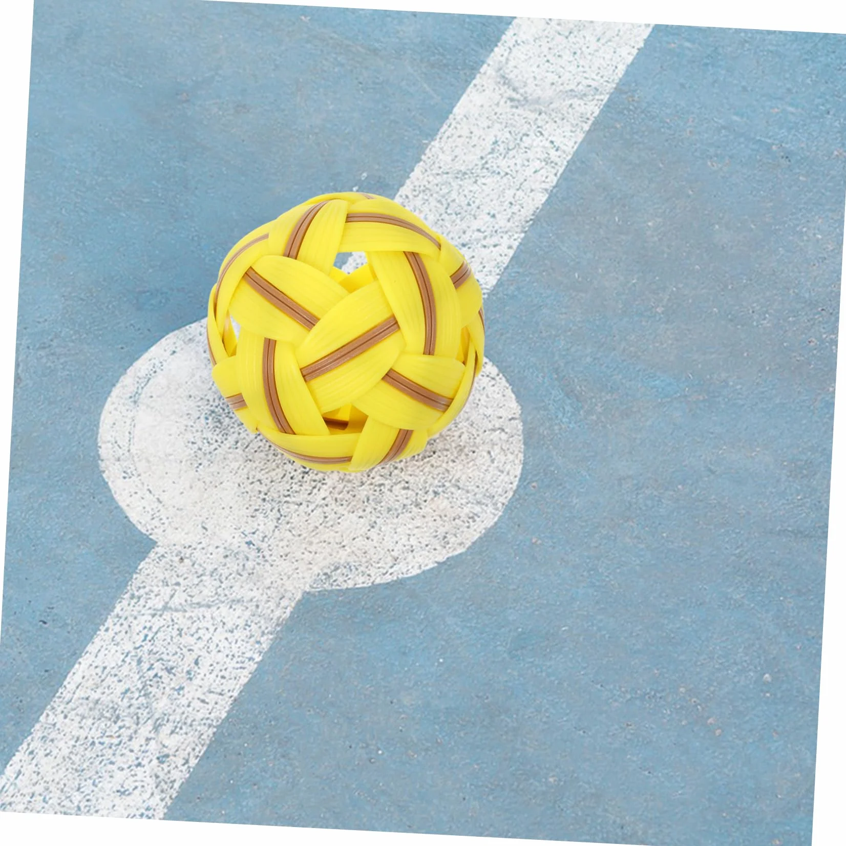 Vaguelly Na Zewnątrz Plastikowa Piłka Plastikowa Zabawka Sportowa Plastikowa Zabawka Do Piłki Nożnej Tkana Plastikowy Model Piłki Nożnej