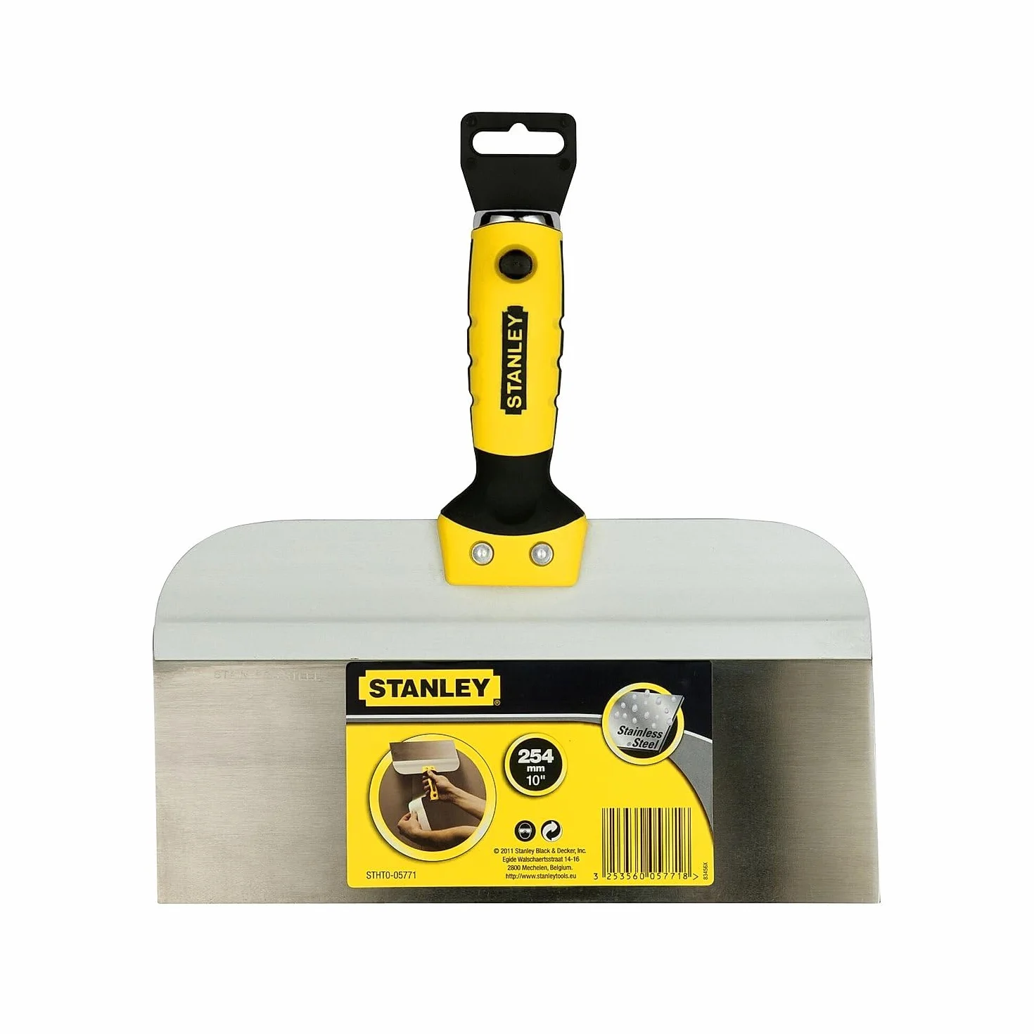 Stanley, Szpachla metalowa do taśm, zeskrobywania tapet, szpachlowania połączeń, 25 cm, STHT0-05771