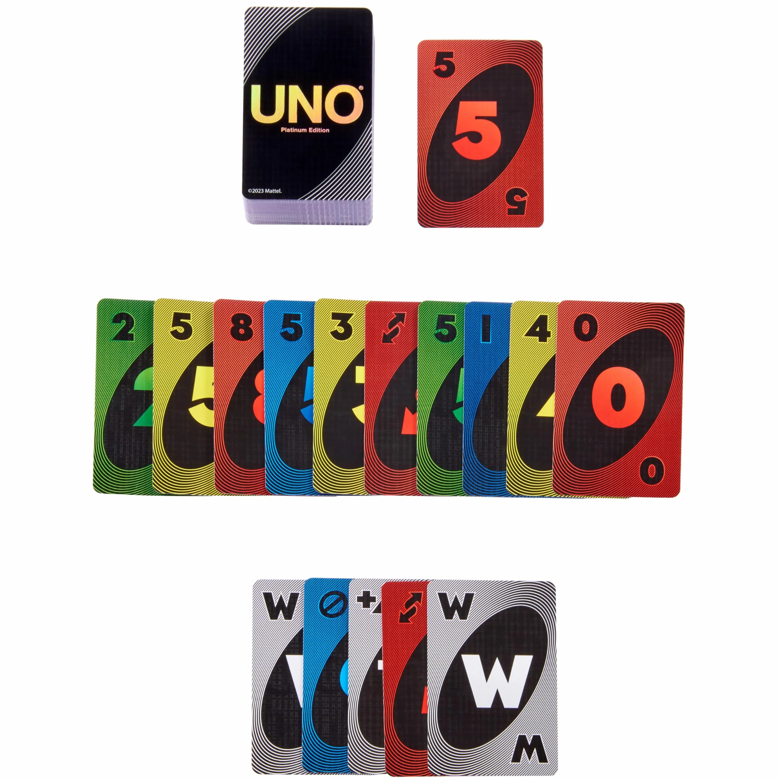 Mattel Games UNO Platinum Edition gra karciana HPY61