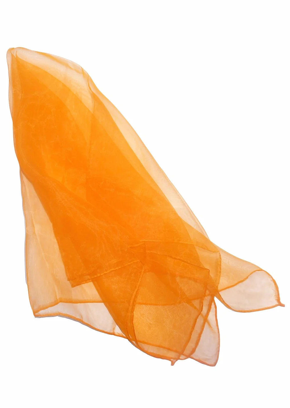 Hoerev Małe Opakowanie 12 (ok. 60 cm x 60 cm) Żonglowanie (taniec) Szaliki, Małe Pływające Szaliki Dla Małych Ludzi,Biały
