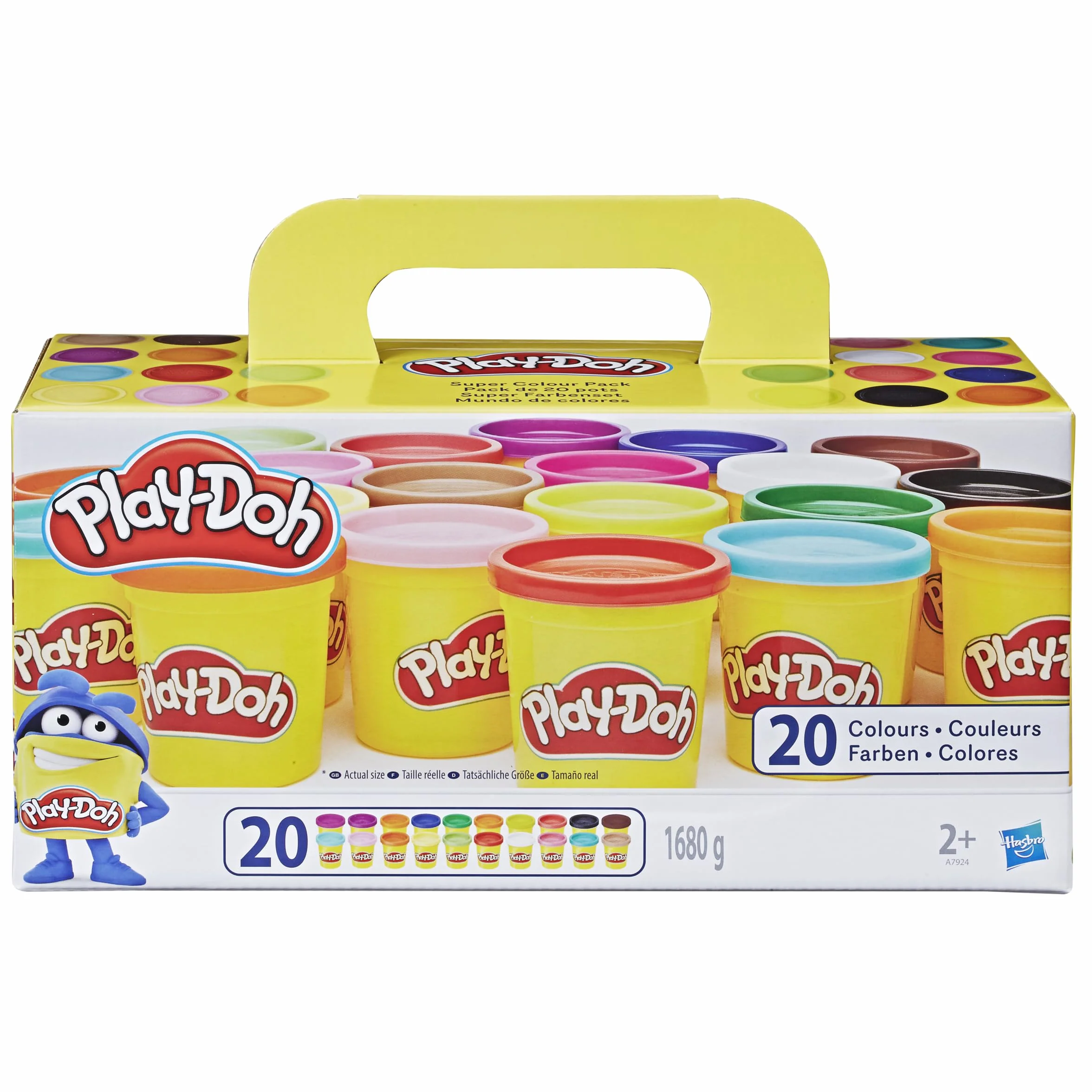 Play-Doh 20 tub z kolorową ciastoliną