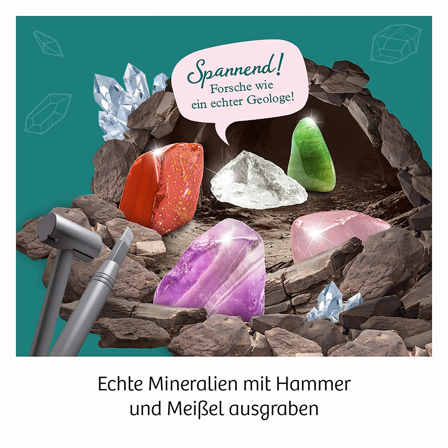 Kosmos Minerały: zestaw eksperymentalny
