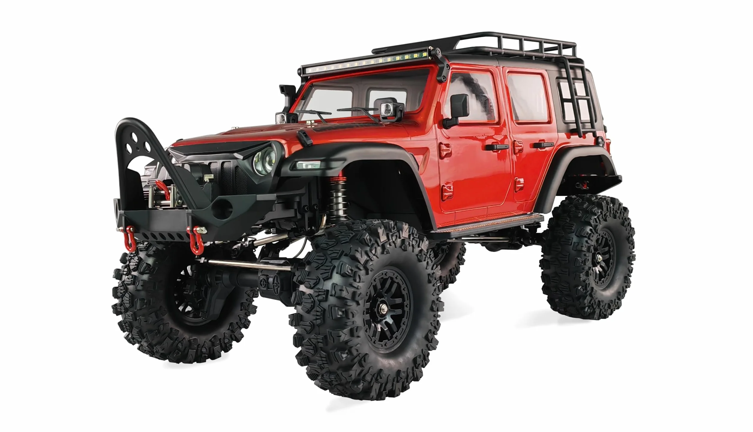 Amewi AMXRock Crosstrail Crawler 4WD 1:10 ARTR czerwono-metaliczny