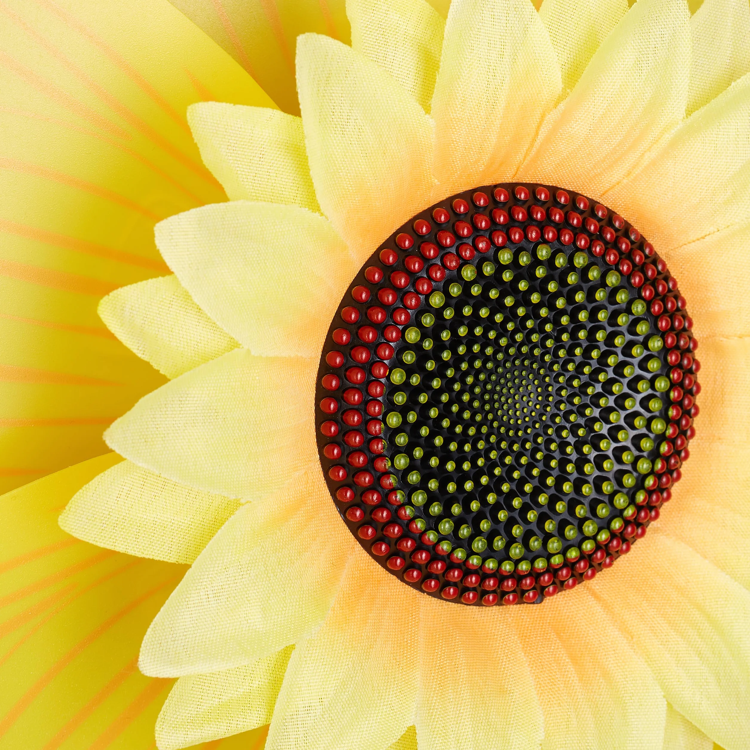 Relaxdays Wiatraczek słonecznikowy, wiatrak, ogród, akcesoria, dzieci, zabawka, kwietnik, roślina, wysokość: 70 cm, żółty