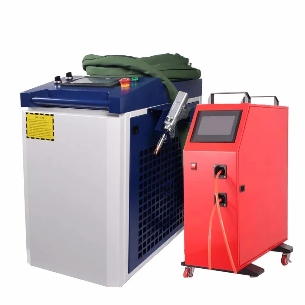 Raycus 3000W 380V Laserowa spawarka ręczna Laserowa spawarka do stali + podajnik drutu