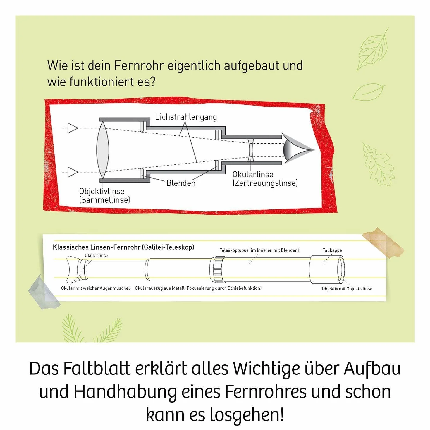Fernrohr: Experimentierkasten