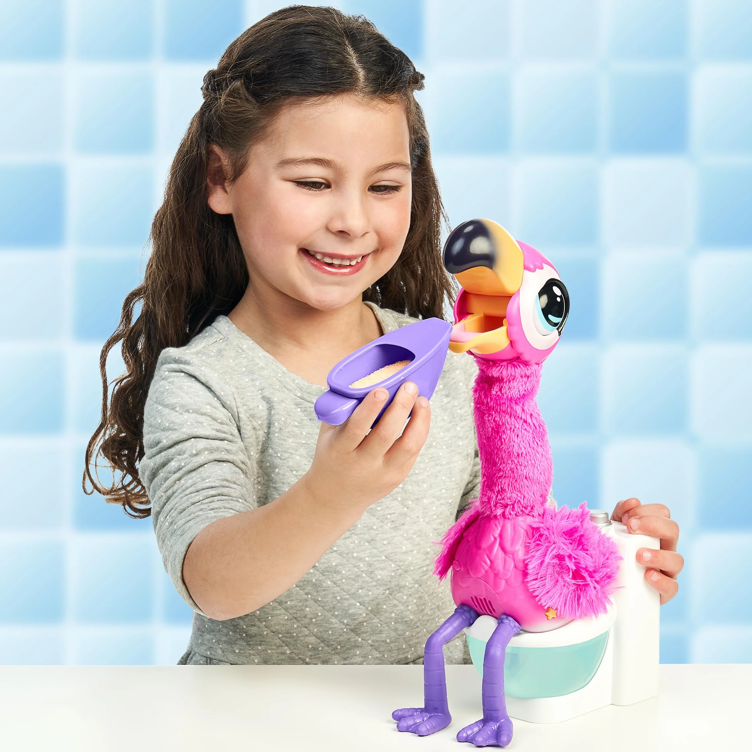 Little Live Pets - Gotta Go Pink Flaming - interaktywna i elektroniczna zabawka, 4+.