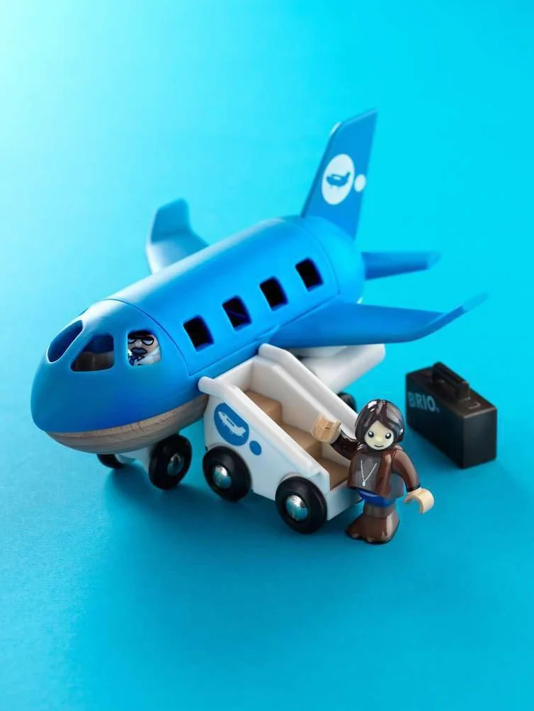 BRIO World - Blaues Flugzeug
