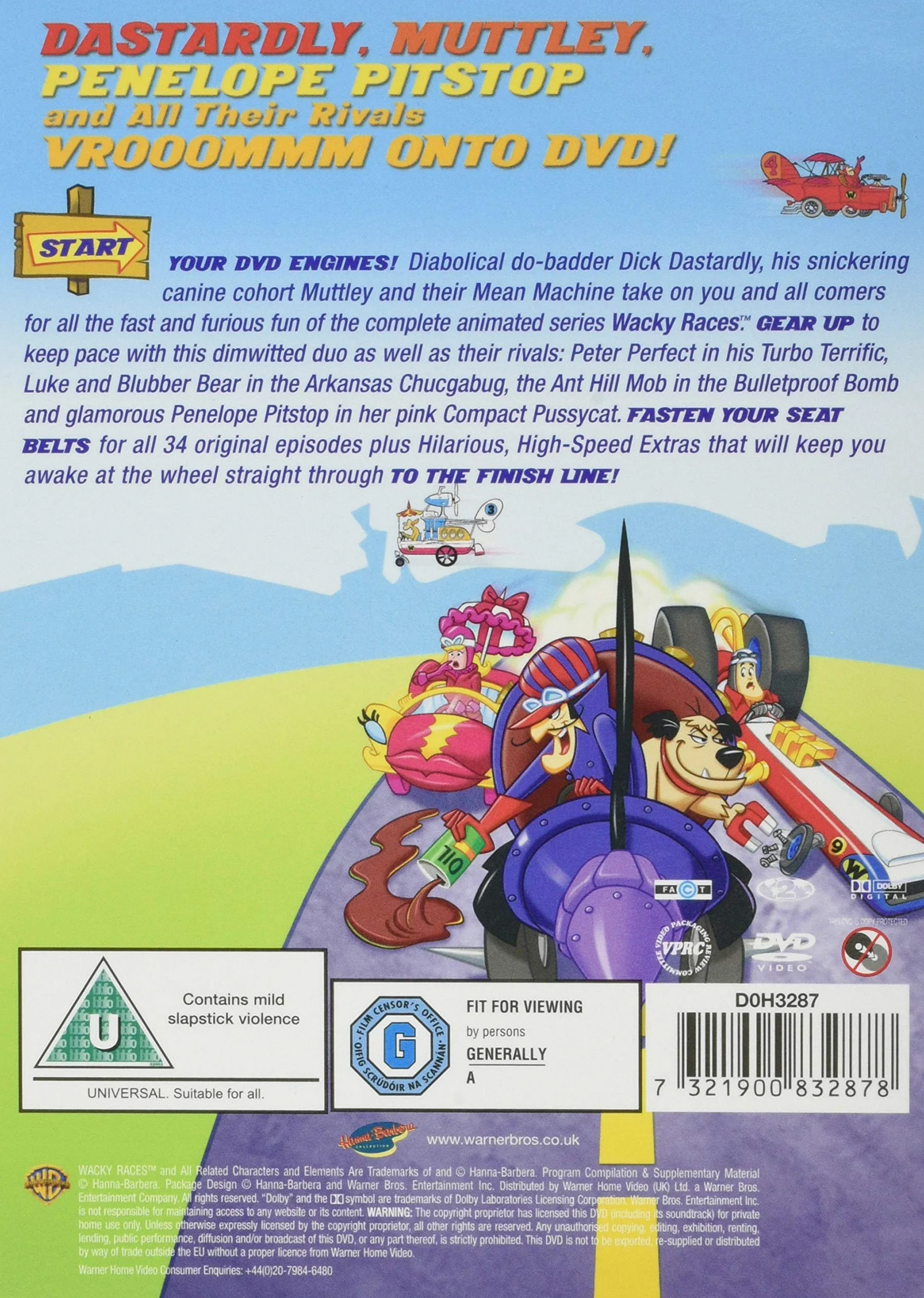 Wacky Races: Volumes 1-3