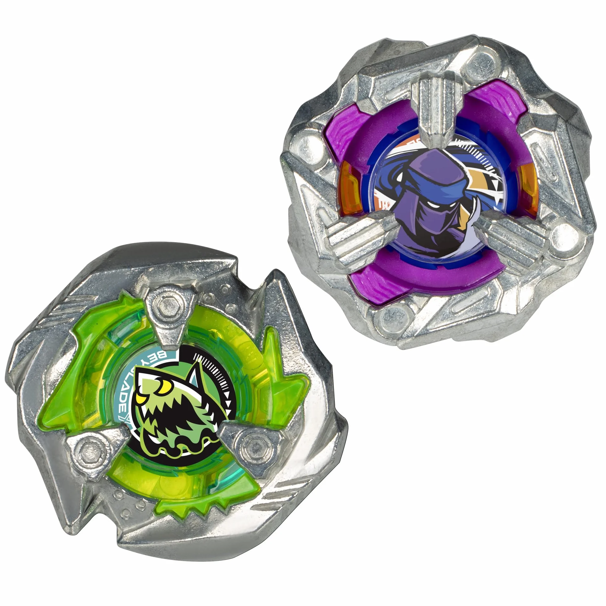 Beyblade X Nóż Shinobi 4-80HN i Keel Shark 3-80F Top Dwupak Zestaw