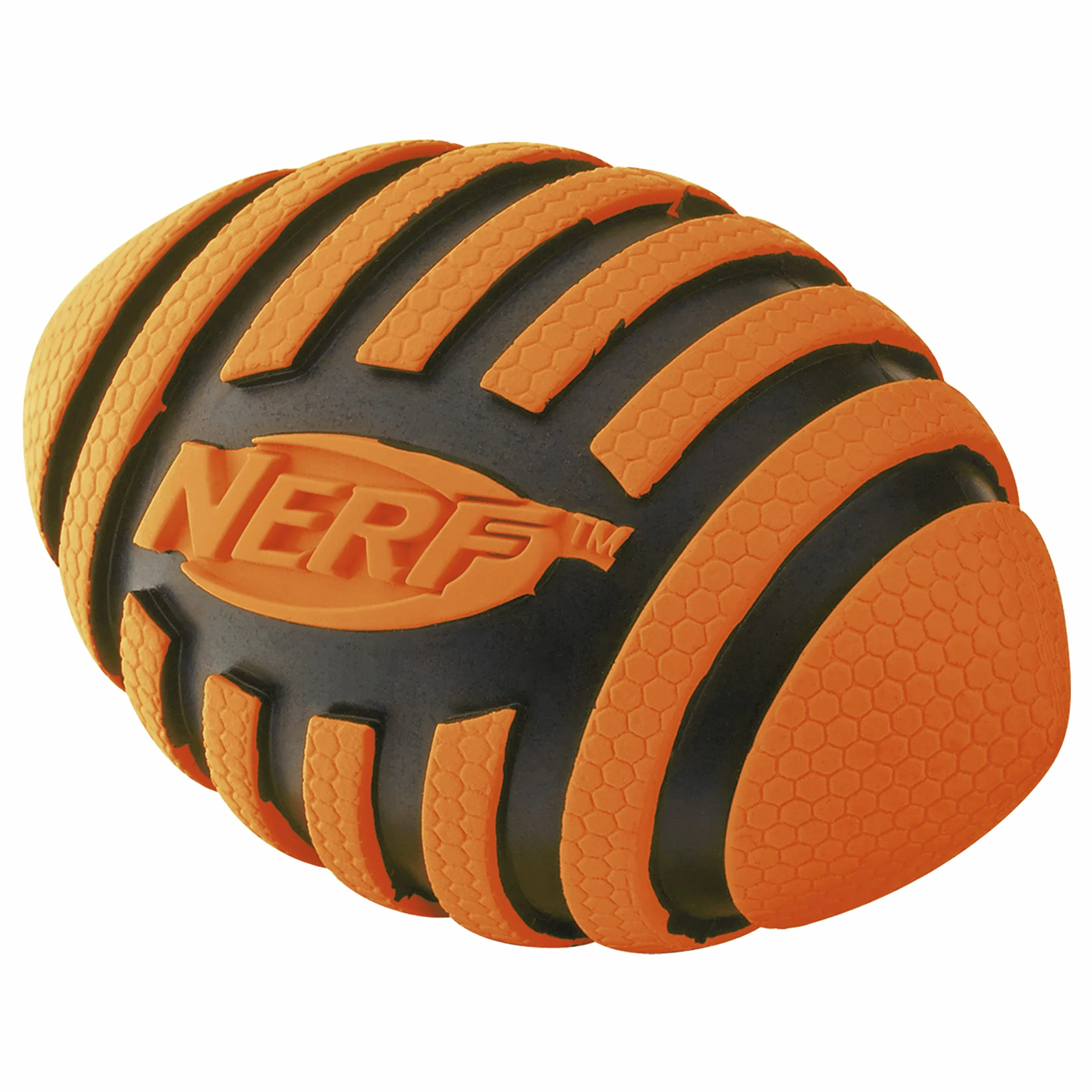 Nerf Spiral Squeak Football 5"-Orange
