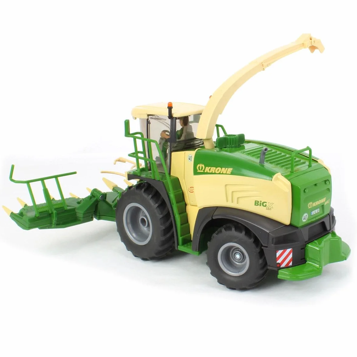 Siku 4066 Krone BiG X 580 Forage Harvester 1:32 Metal Plastic Green Yellow Movable