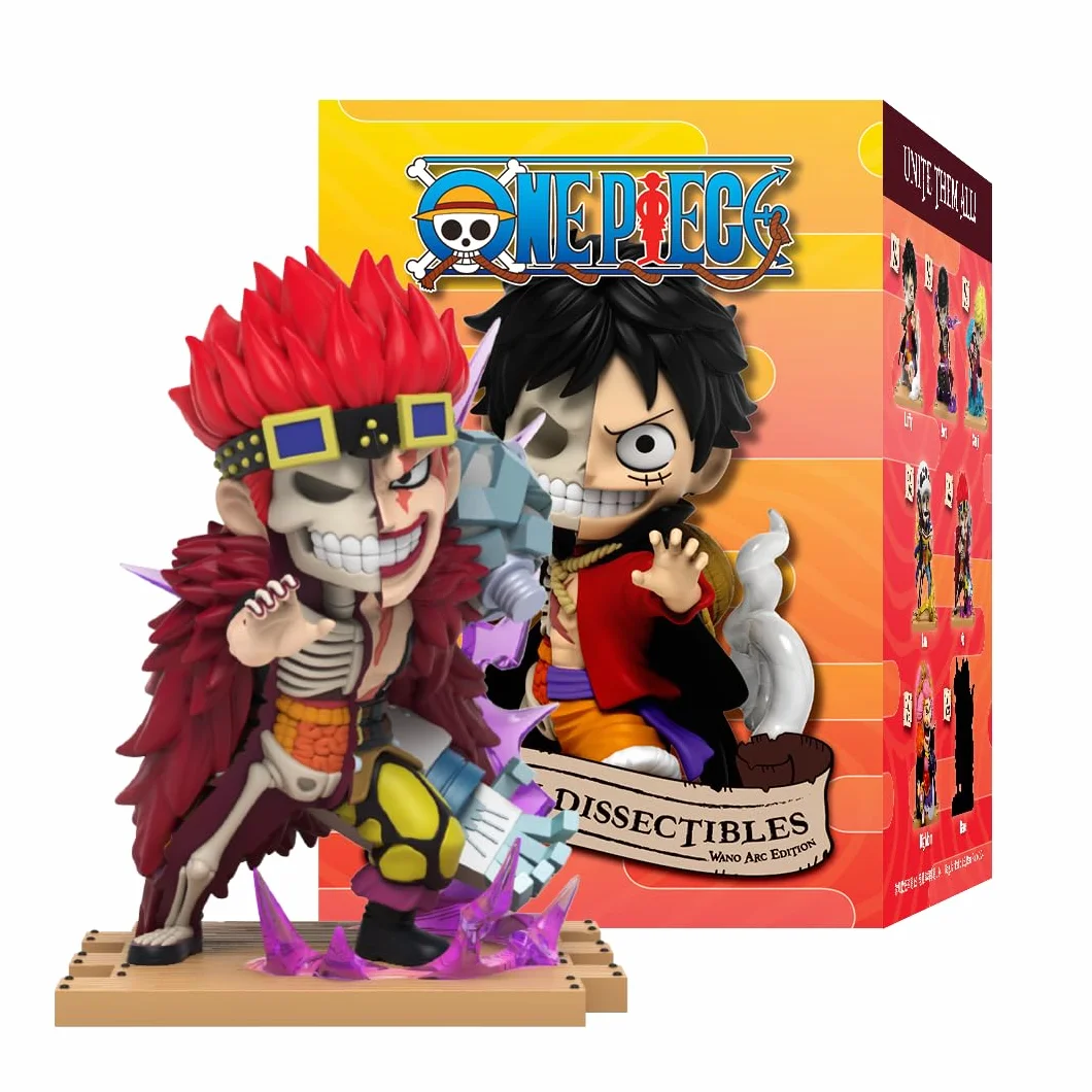 Mighty Jaxx Freeny's Hidden Disekttibles: Jednoczęściowa seria 7 (Wano Arc) Figurka kolekcjonerska Niespodzianka Losowa postać