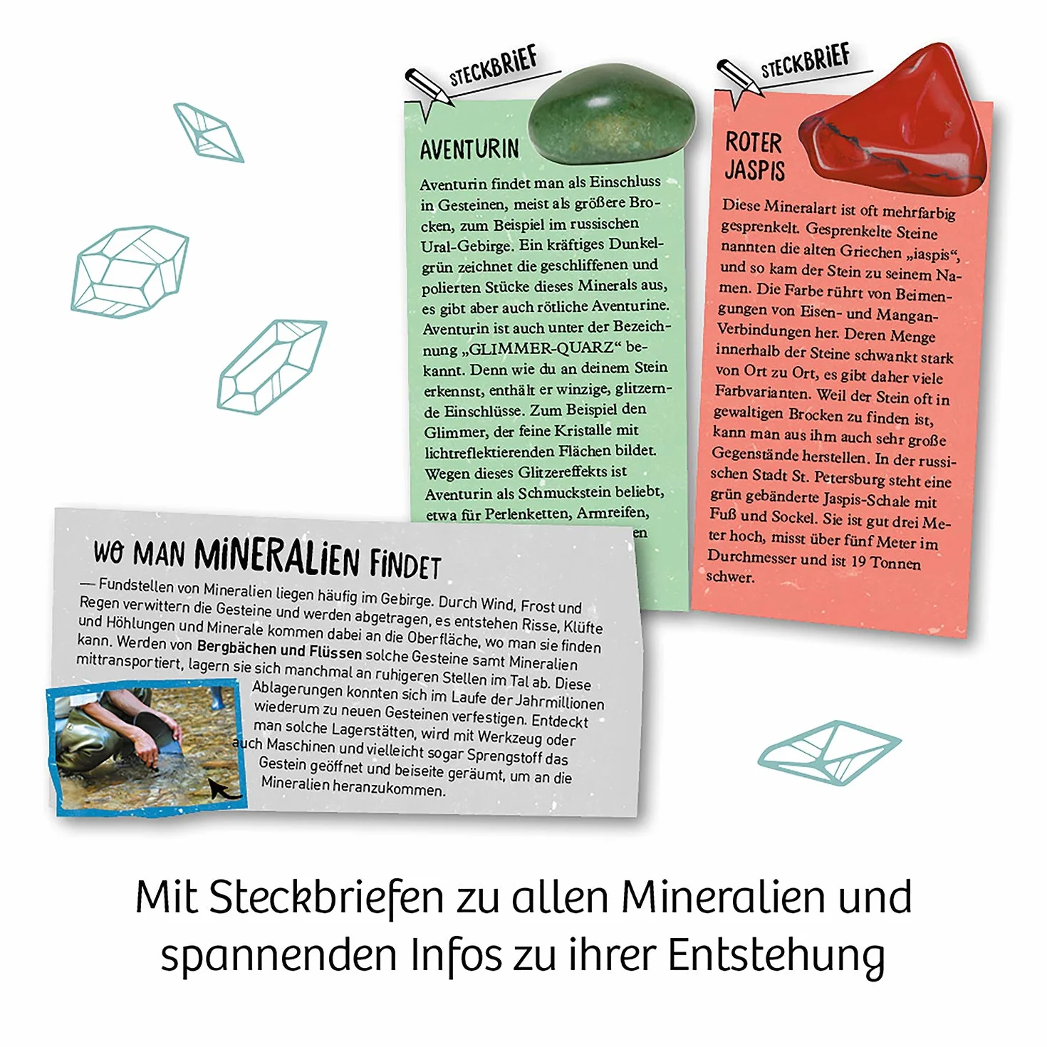 Kosmos Minerały: zestaw eksperymentalny