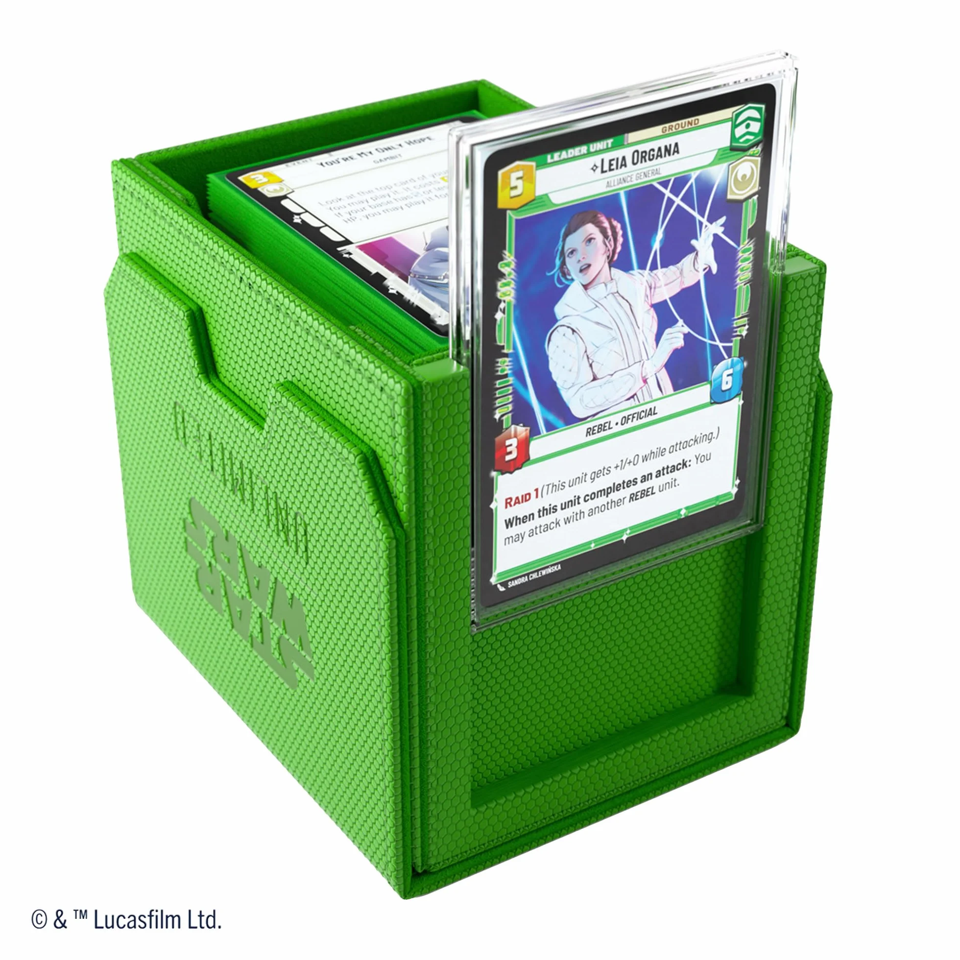 Gamegenic Star Wars: Unlimited Deck Pod Green