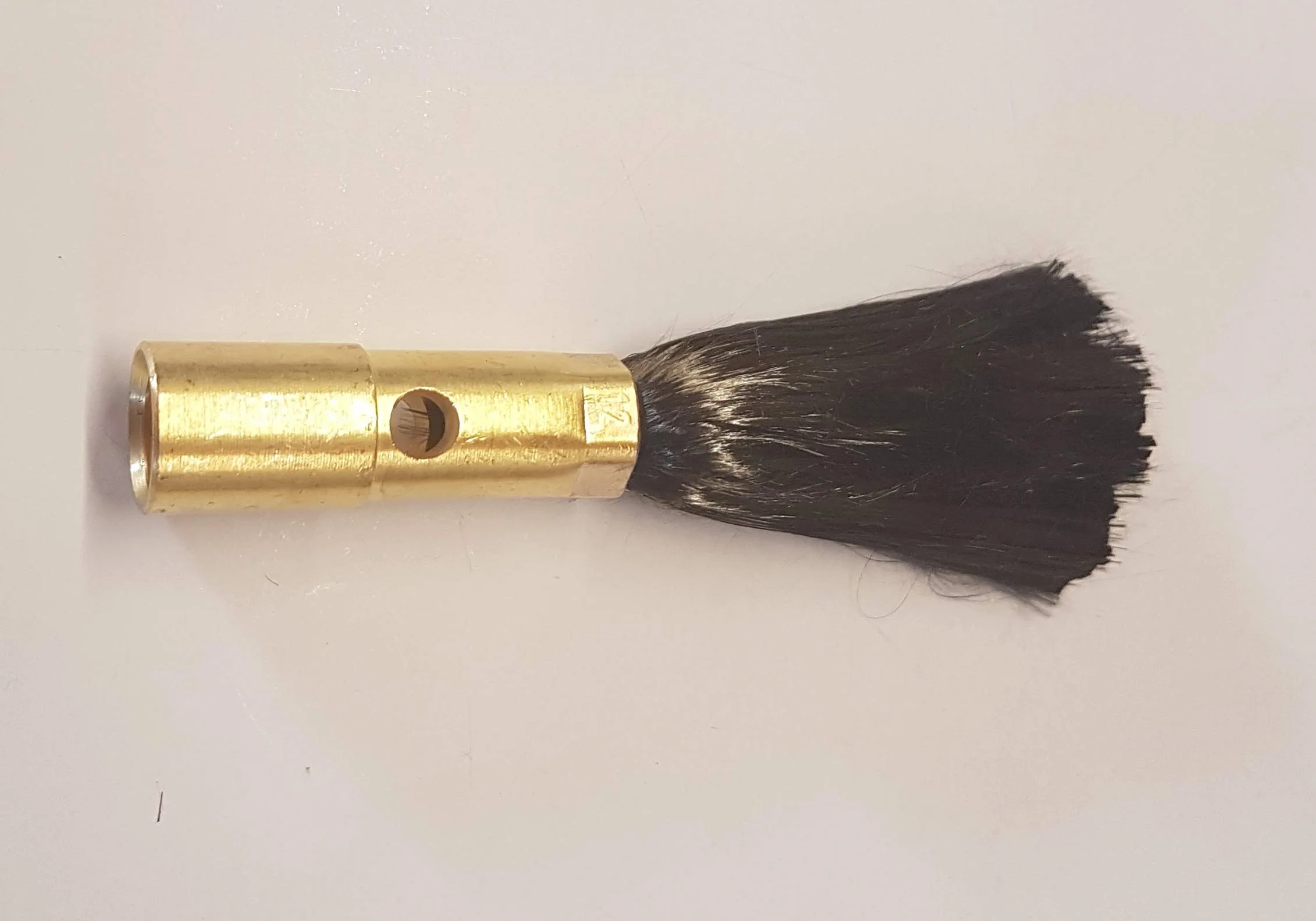 Pędzel węglowy Kohlefaserpinsel M10 x1,5 z mosiężną tulejką 45 mm WIG/TIG