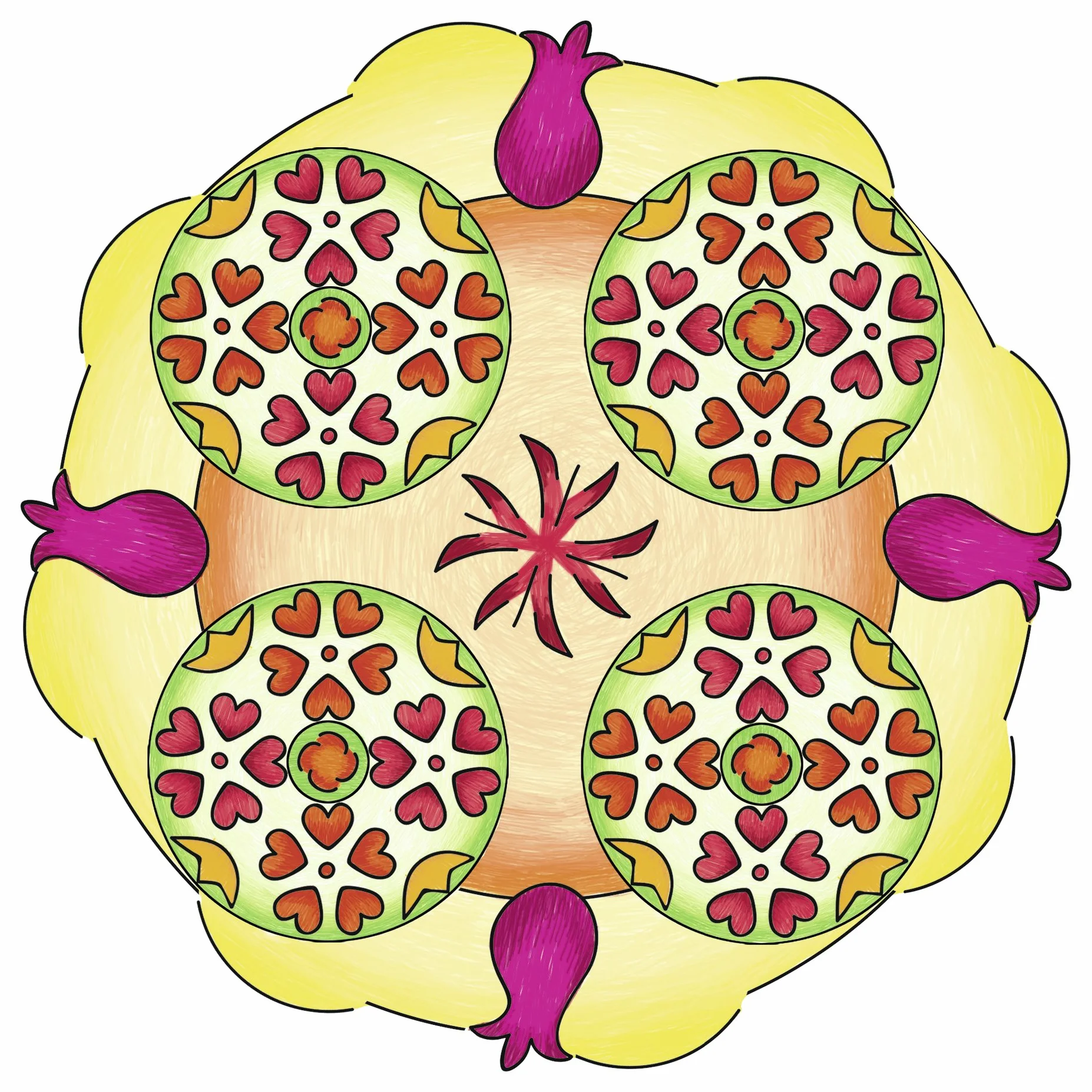 Ravensburger 29809 23 cm kwiaty i motyle mandala designerski zestaw rzemieślniczy