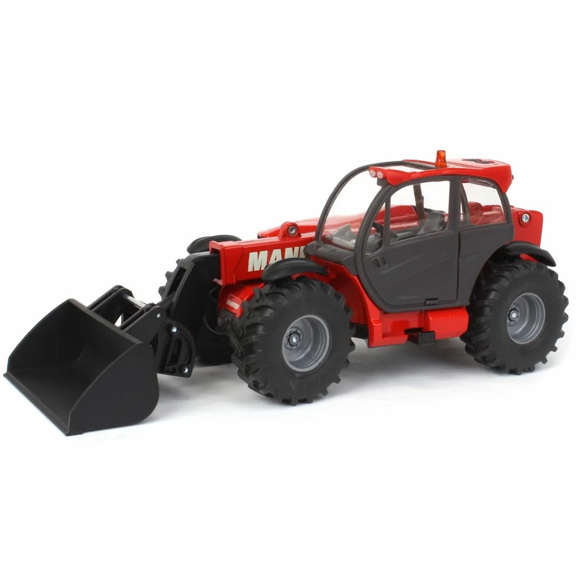 Siku 3067, Manitou Ładowarka teleskopowa, 1:32, Metal,Tworzywo sztuczne, Czerwona, Ruchome ramię załadowcze