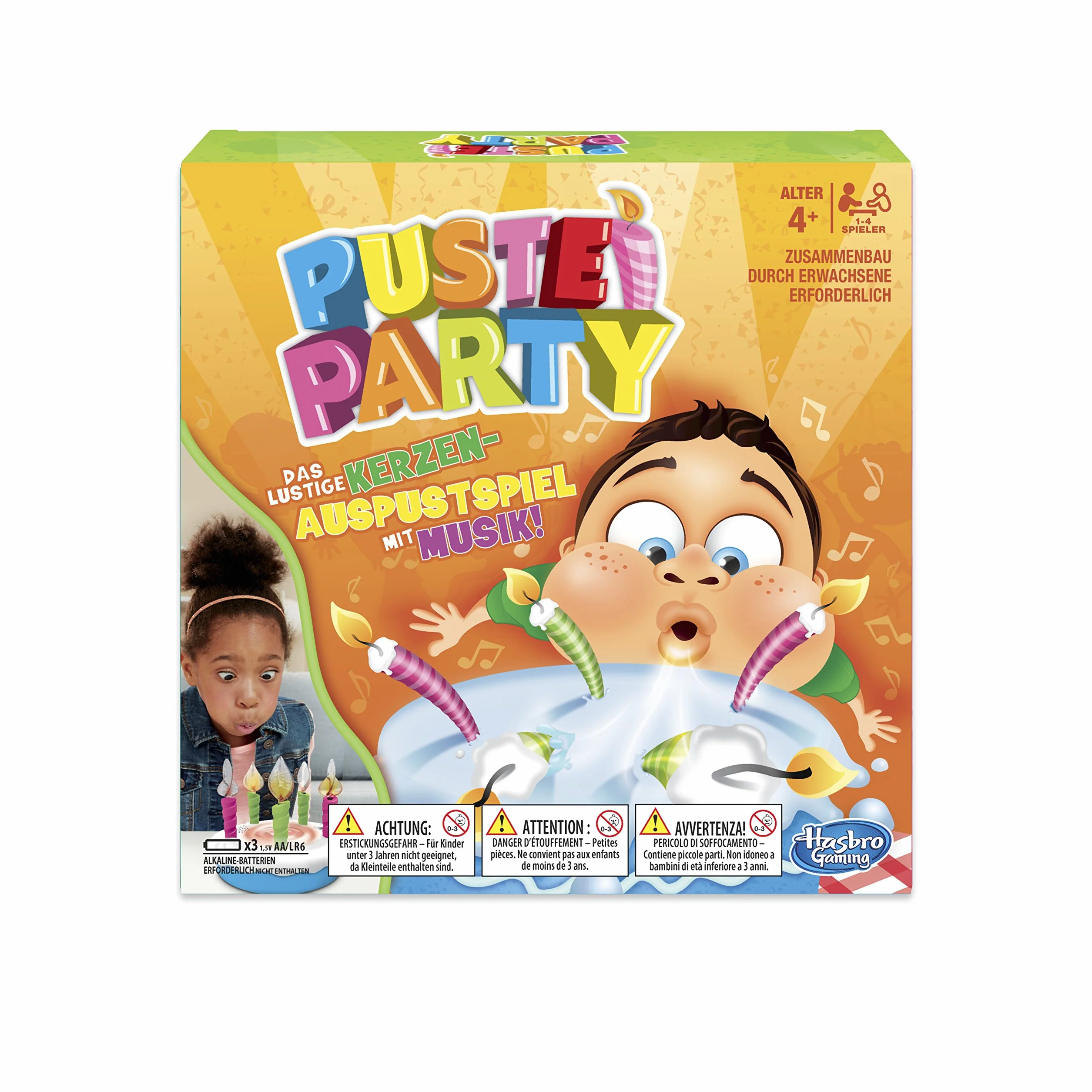 Hasbro Gaming E0887100 Puste Party, gra przedszkolna