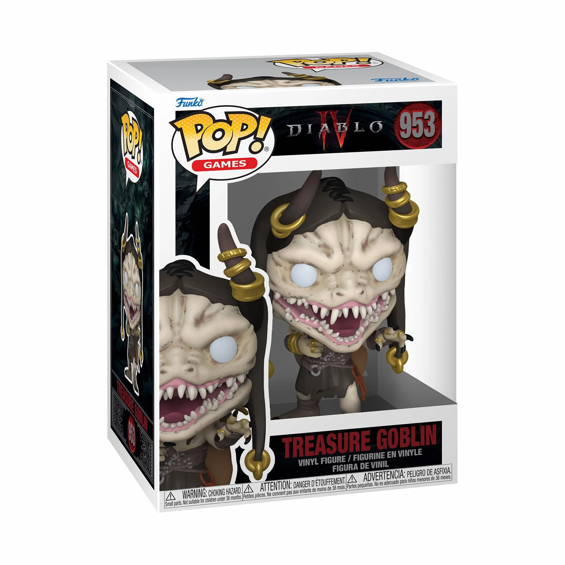 Funko POP! Gry: Diablo 4 - Goblin skarbów - kolekcjonerska figurka winylowa - pomysł na prezent - oficjalny towar - zabawki dla dzieci i dorosłych - fani gier wideo - figurka dla kolekcjonerów i