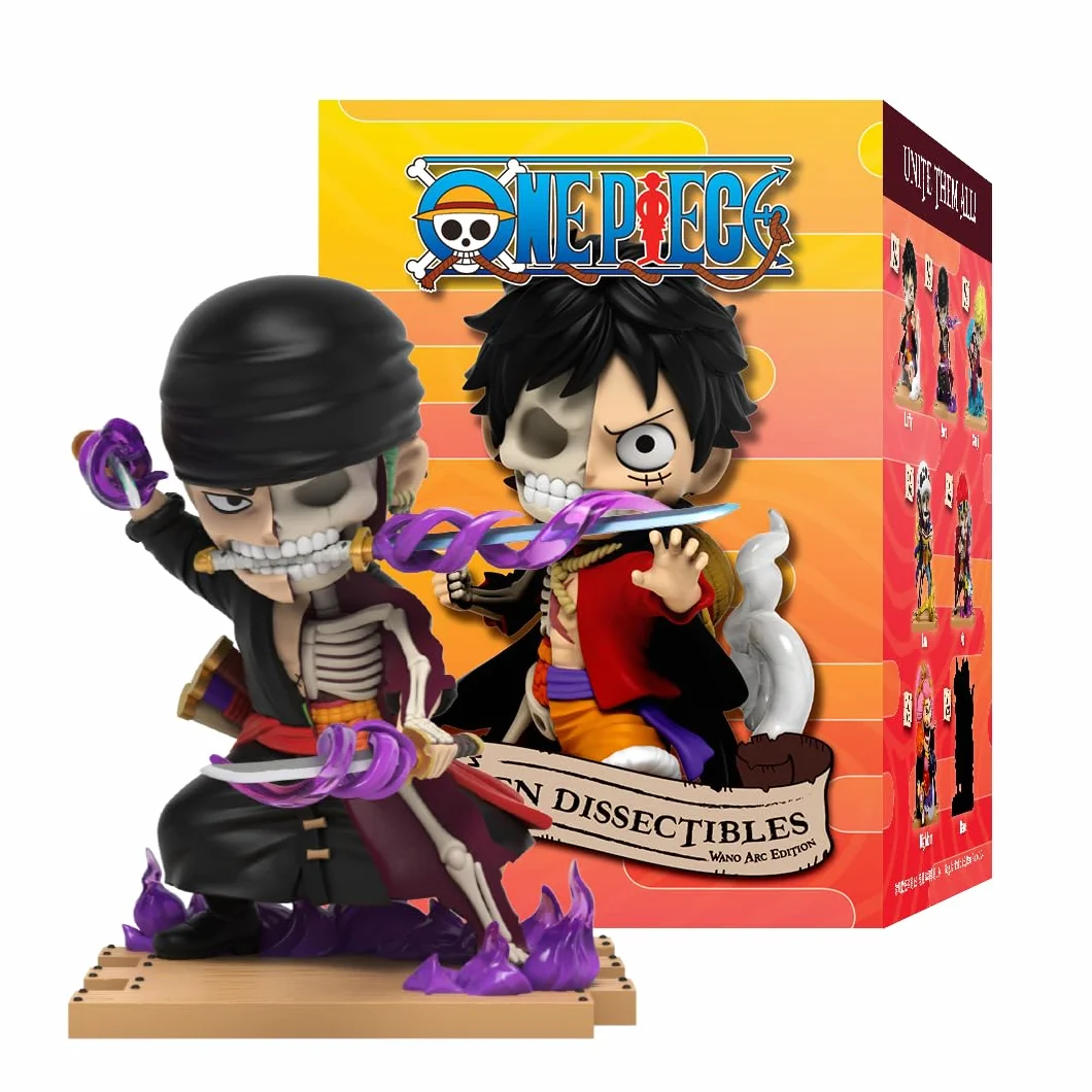 Mighty Jaxx Freeny's Hidden Disekttibles: Jednoczęściowa seria 7 (Wano Arc) Figurka kolekcjonerska Niespodzianka Losowa postać