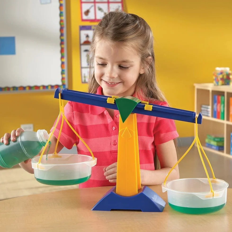 Learning Resources Pan Balance, 500 ml Pojemnosc