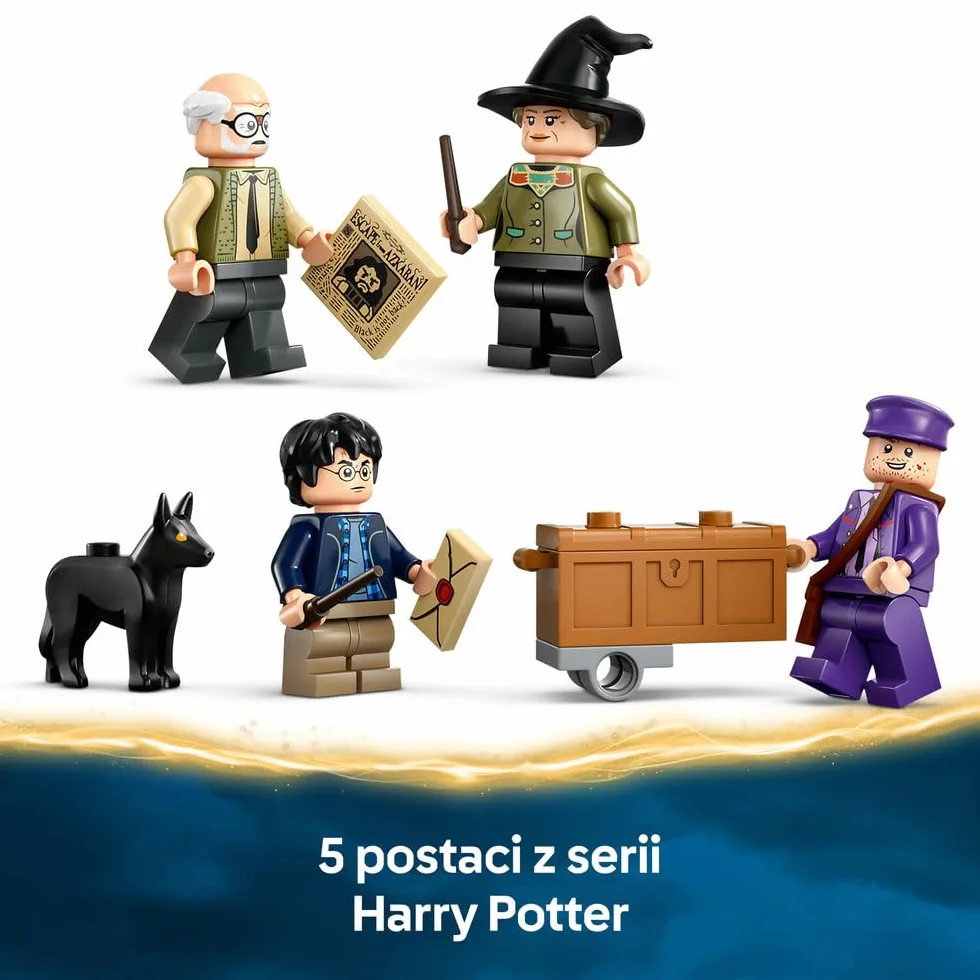 LEGO Harry Potter Przygoda na pokładzie Błędnego Rycerza 76446 model autobusu 5 postaci