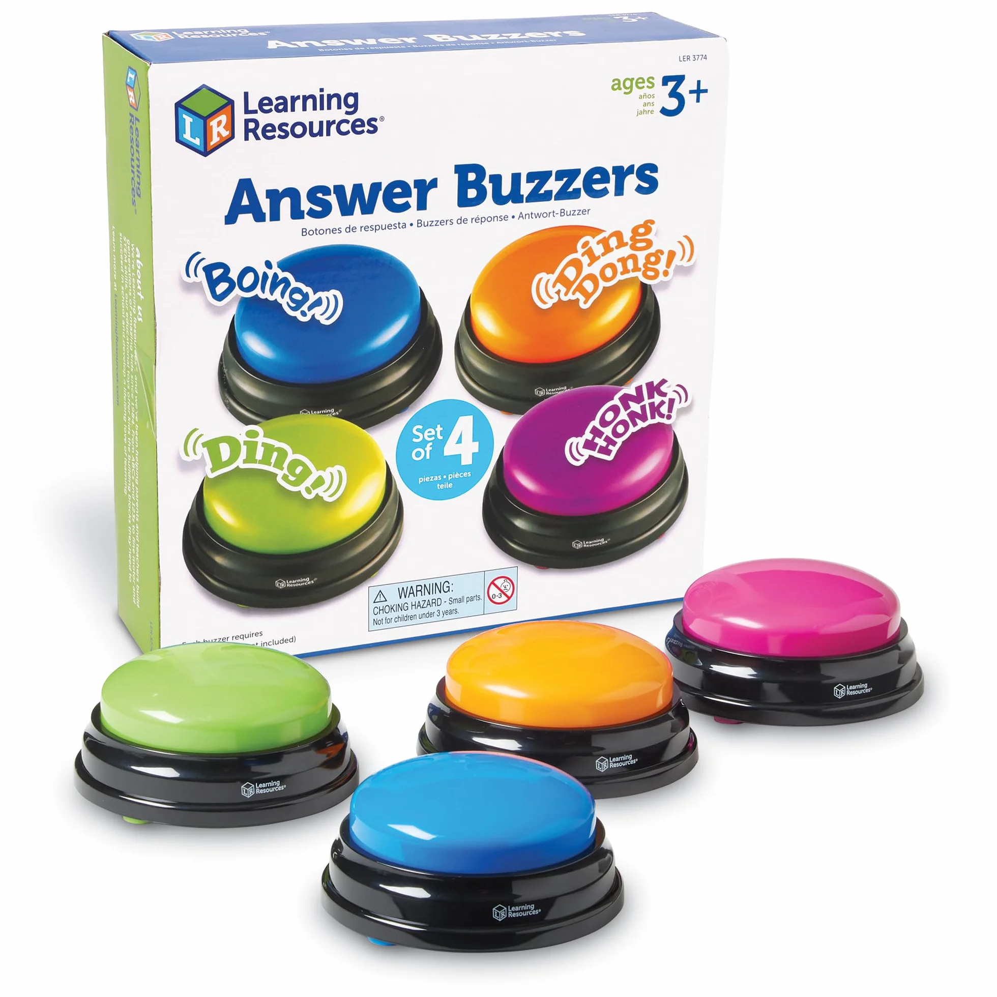 Learning Resources Odpowiadac Brzeczyk 4-Kawałek Zestaw