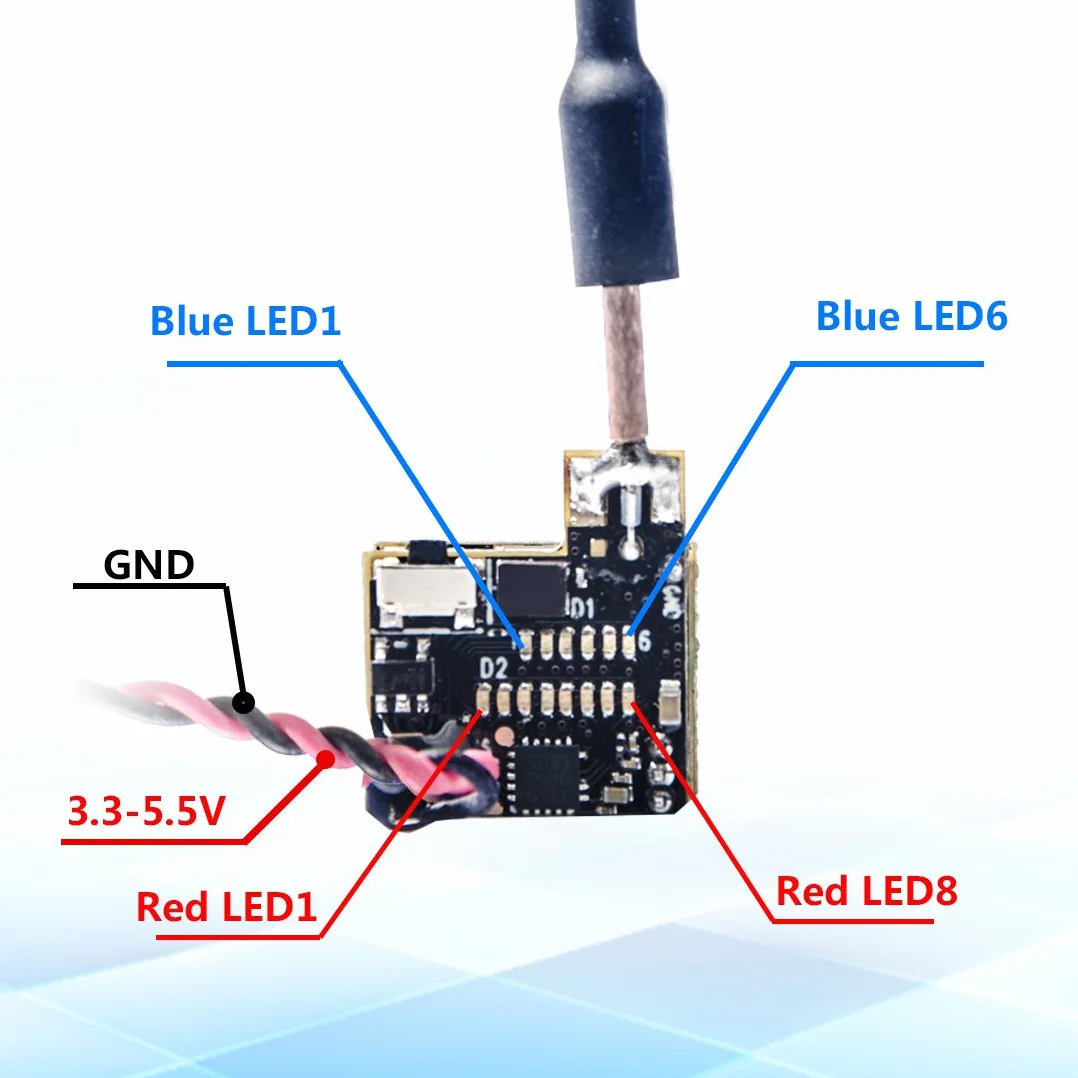 WT05 Micro AIO 600TVL kamera tylko 3,4 g 5,8 GHz 25 mW Nadajnik FPV z anteną dipolową mosiężną Combo do drona FPV Quadcopter