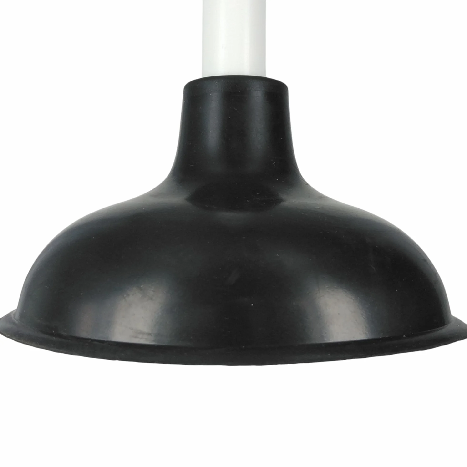 Merriway BH03116 Tłok do zlewu o średnicy 150 mm (6 cali) z plastikowym uchwytem 225 mm, biały/czarny