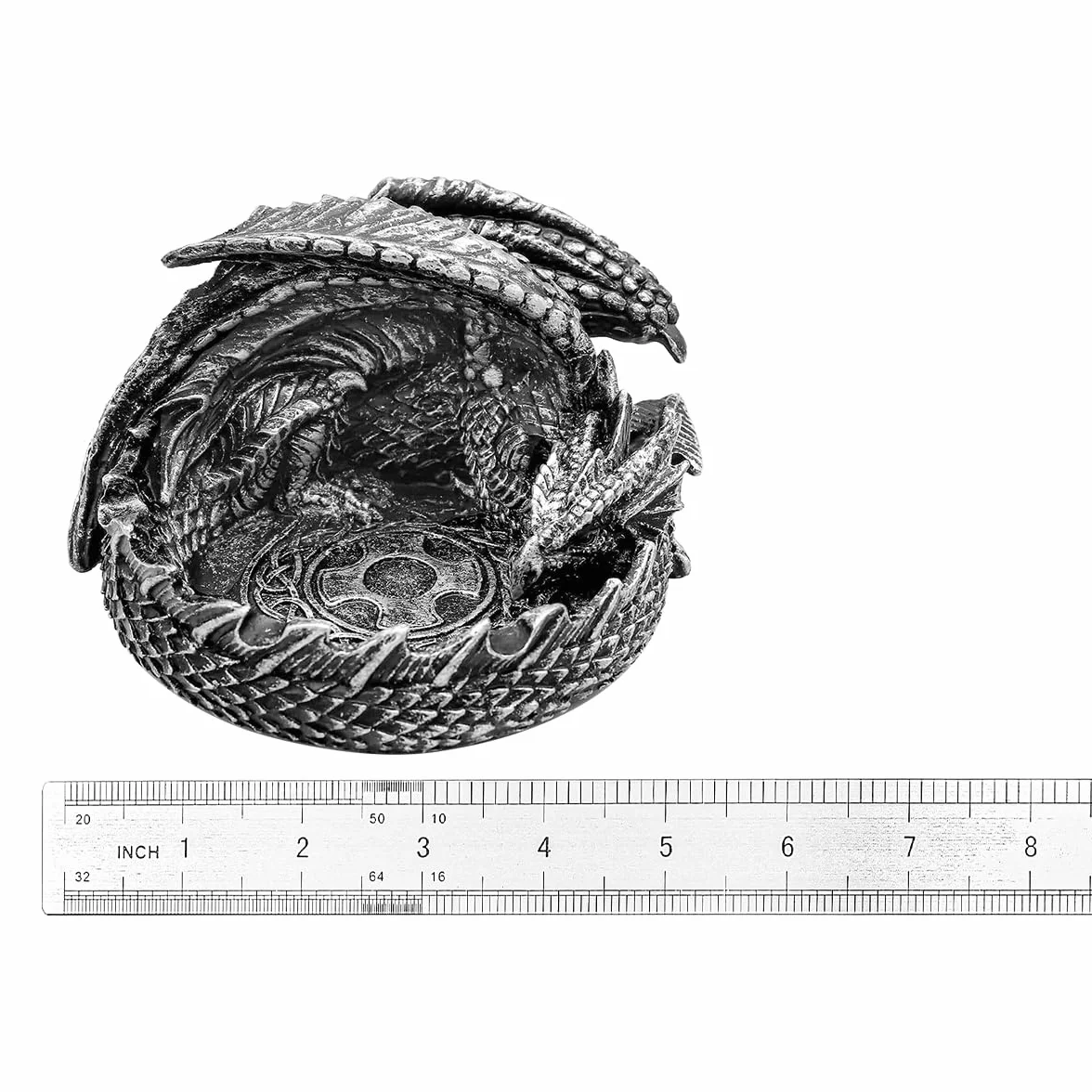 Namvo Dragon Dice Jail Guardian DND Uchwyt na tacę na kości do gier w kości, takich jak RPG DND i inne gry stołowe Akcesoria do lochów i smoków Nowość DM RPG Prezent Wystrój posągu smoka