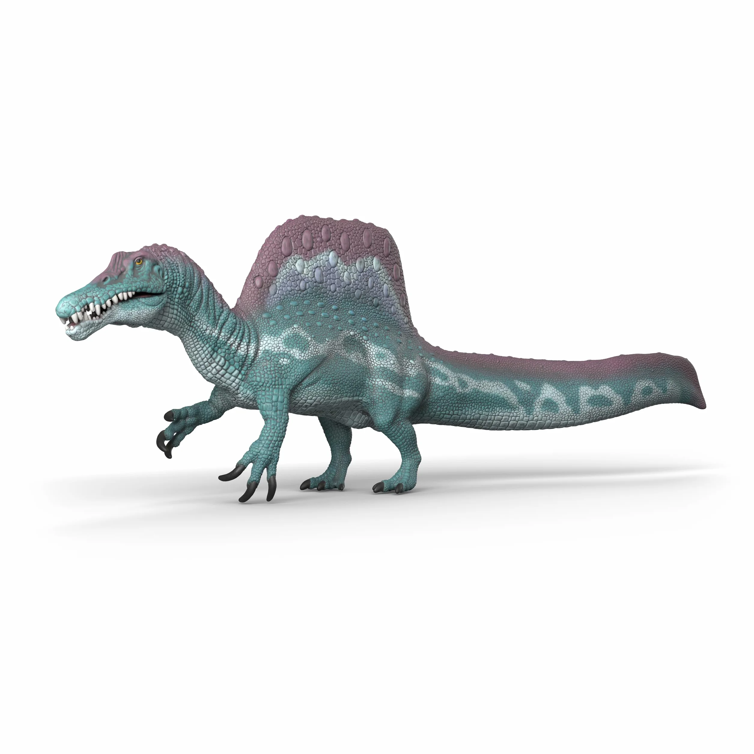 schleich DINOSAURS | Spinozaur 15049 | szczegółowy dinozaur z ruchomą szczęką | Kolekcjonerskie zabawki dinozaurów | Prezent dla dzieci | Zabawki dinozaurów od 3 lat | 33 x 12 x 6 cm