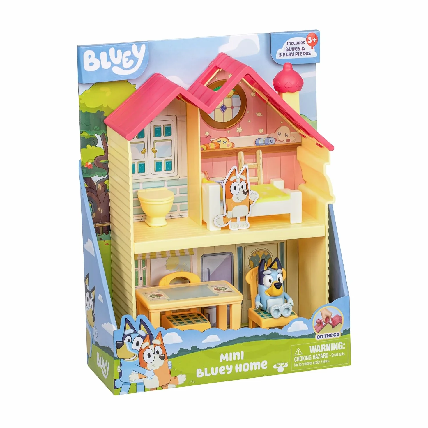 BLUEY MAŁY DOM RODZINNY Z 1FIGURKĄ