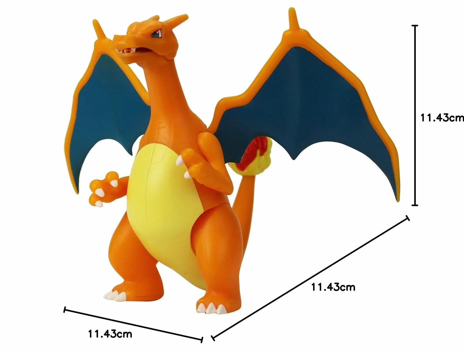 PoKéMoN Action Charizard figurka, 12 cm, 95132