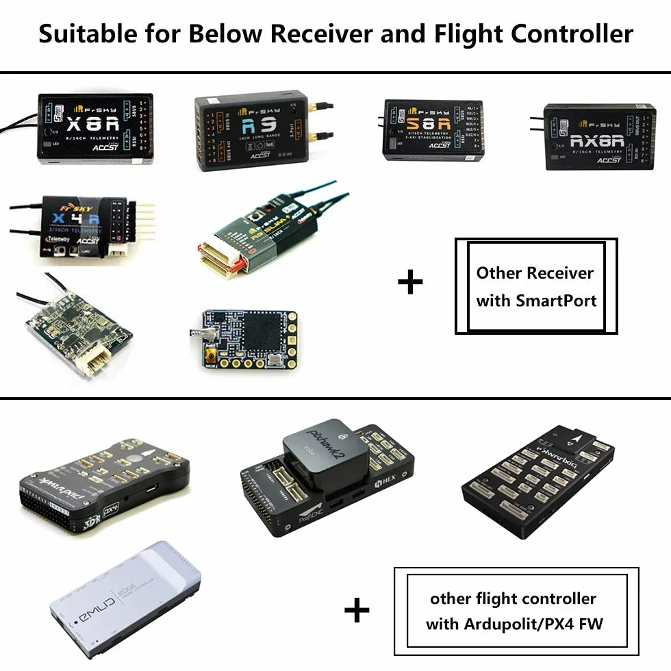 FrSky Yaapu Telemetria Kabel Pixhawk do Horus X10S X12S Taranis X9DP QX7 X7S Smart Port Receiver X8R X4R XSR RS8R