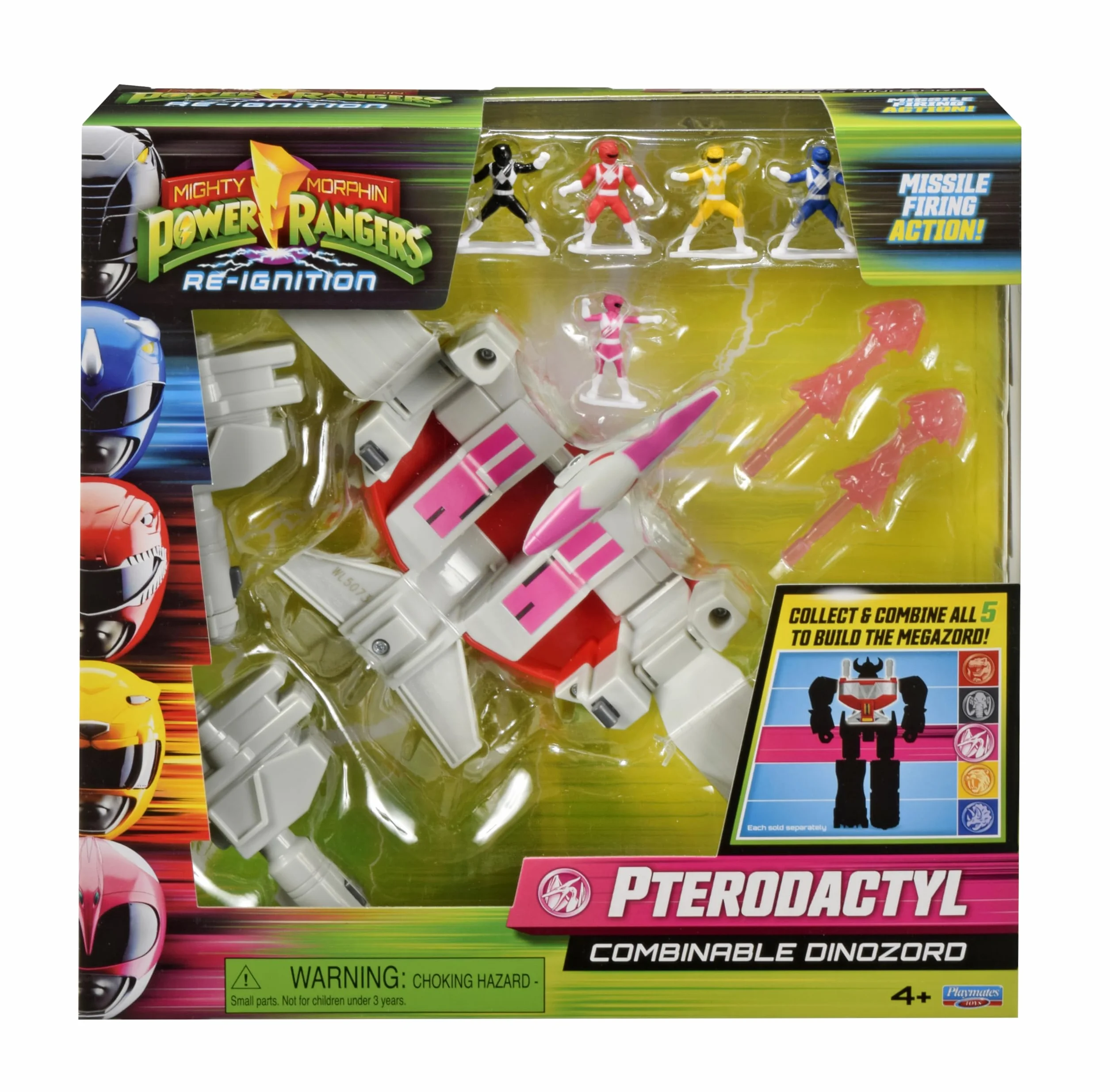 Power Rangers Kolekcja Megazord Figurka Pterodactyl Dinozord 20 cm