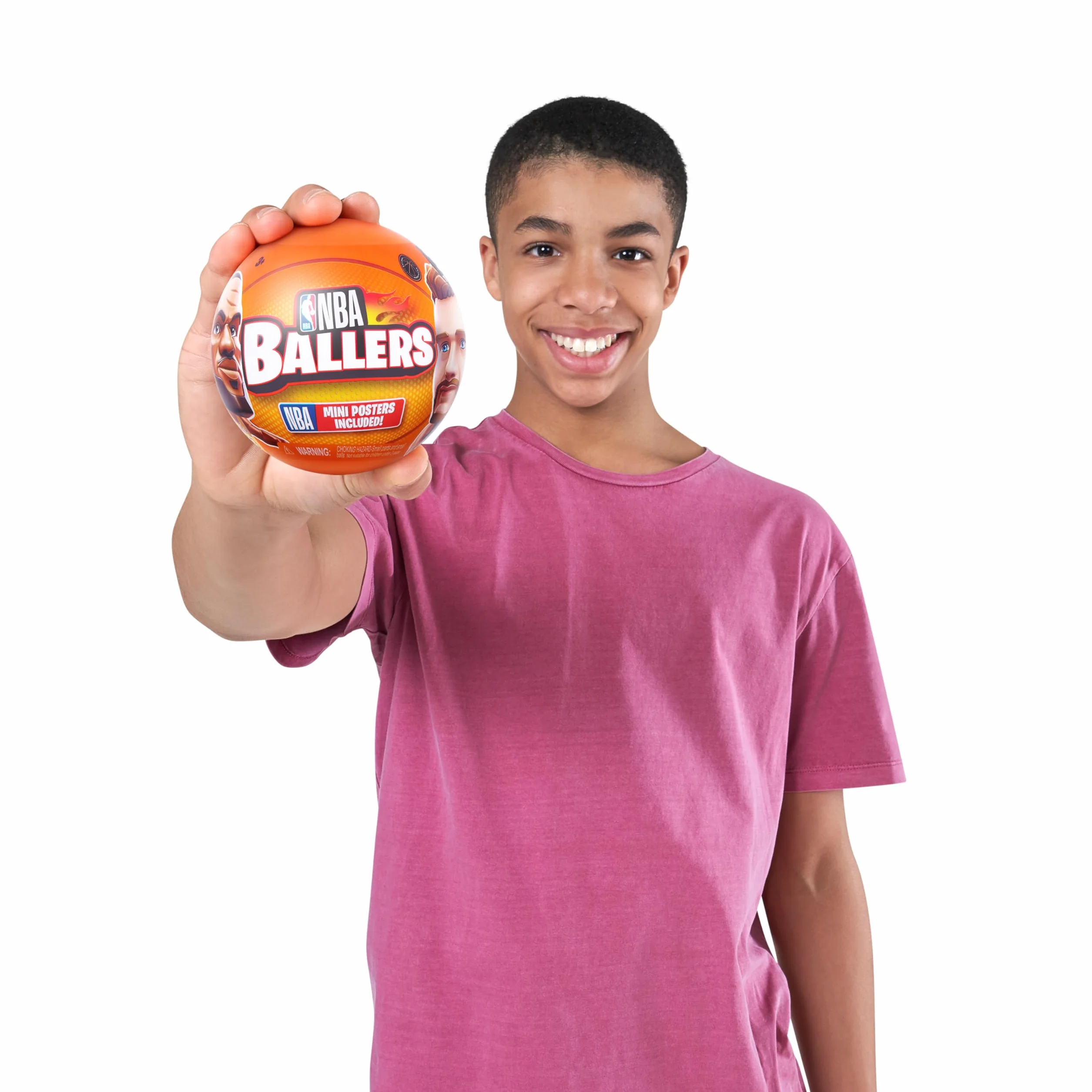 5 Surprise NBA Ballers by ZURU Surprise Unboxing Basketball kolekcjonerska zabawka sportowa dla chłopców (2 kapsułki)