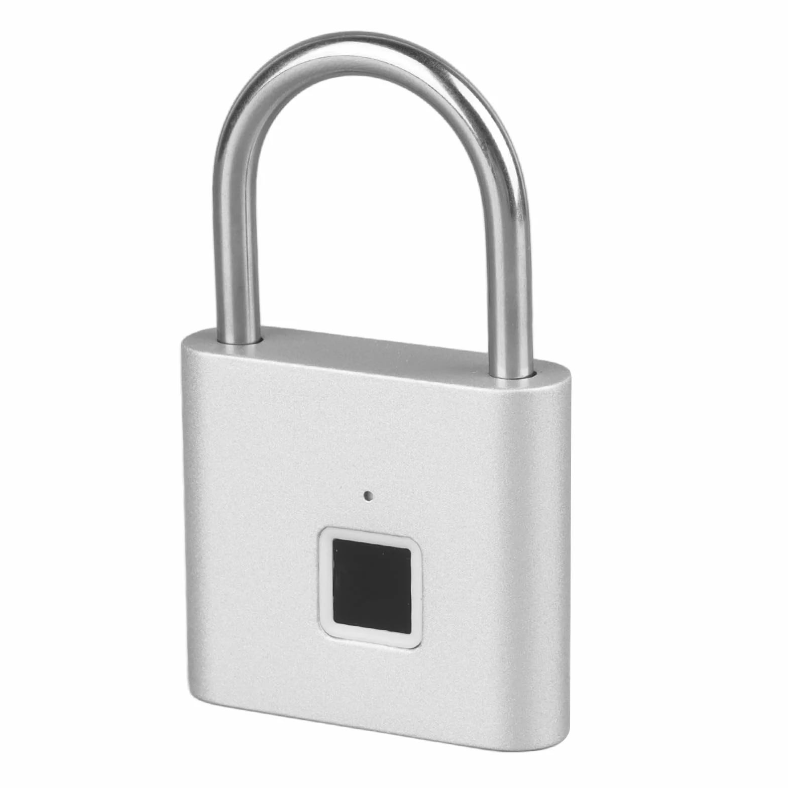 Inteligentna Kłódka z Czytnikiem Linii Papilarnych - USB Akumulator Bezkluczowy Wodoodporny Biometryczny Zamek Elektroniczny z Wieloma Opcjami Odblokowania i Projektem