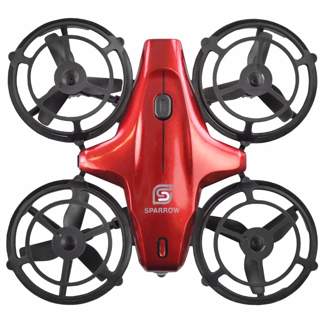 Amewi Sparrow mini dron czerwony
