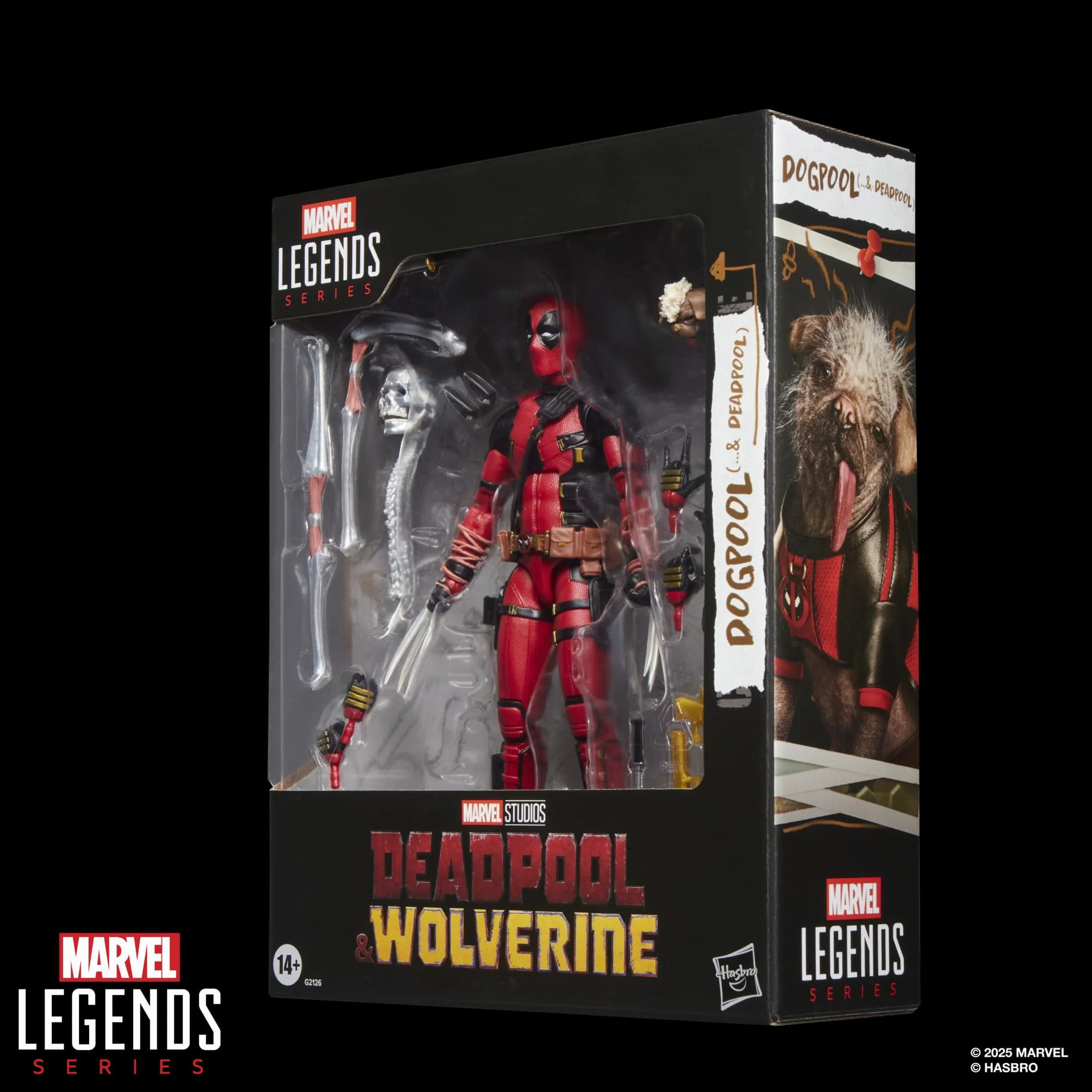 Dogpool i Deadpool z serii Marvel Legends, kolekcjonerskie figurki w skali 15 cm na prezent z filmu Deadpool & Wolverine wytwórni Marvela