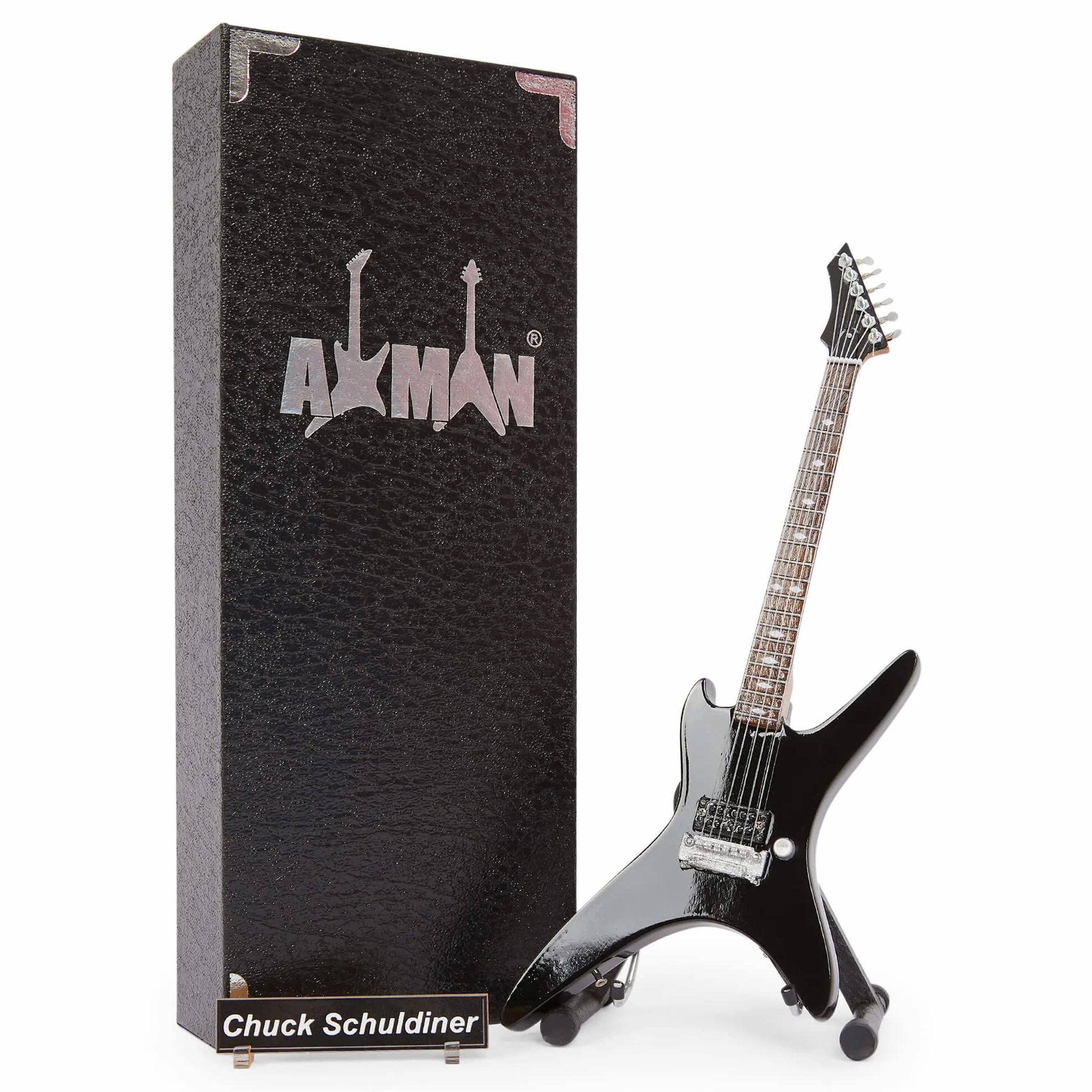 Chuck Schuldiner (Śmierć) - : Miniaturowa replika gitary (sprzedawca)