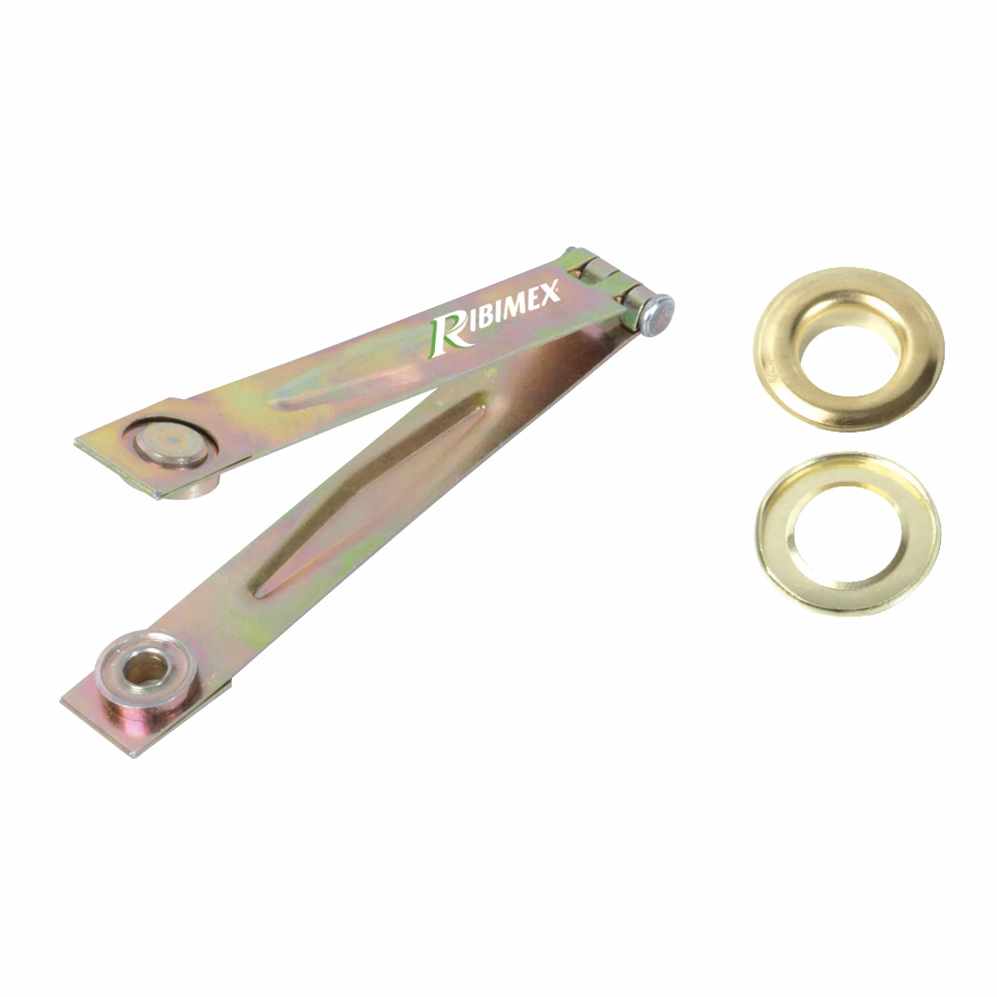 Ribitech 6301 narzędzie do mocowania oczka do plandeki z 50 złotymi oczkami