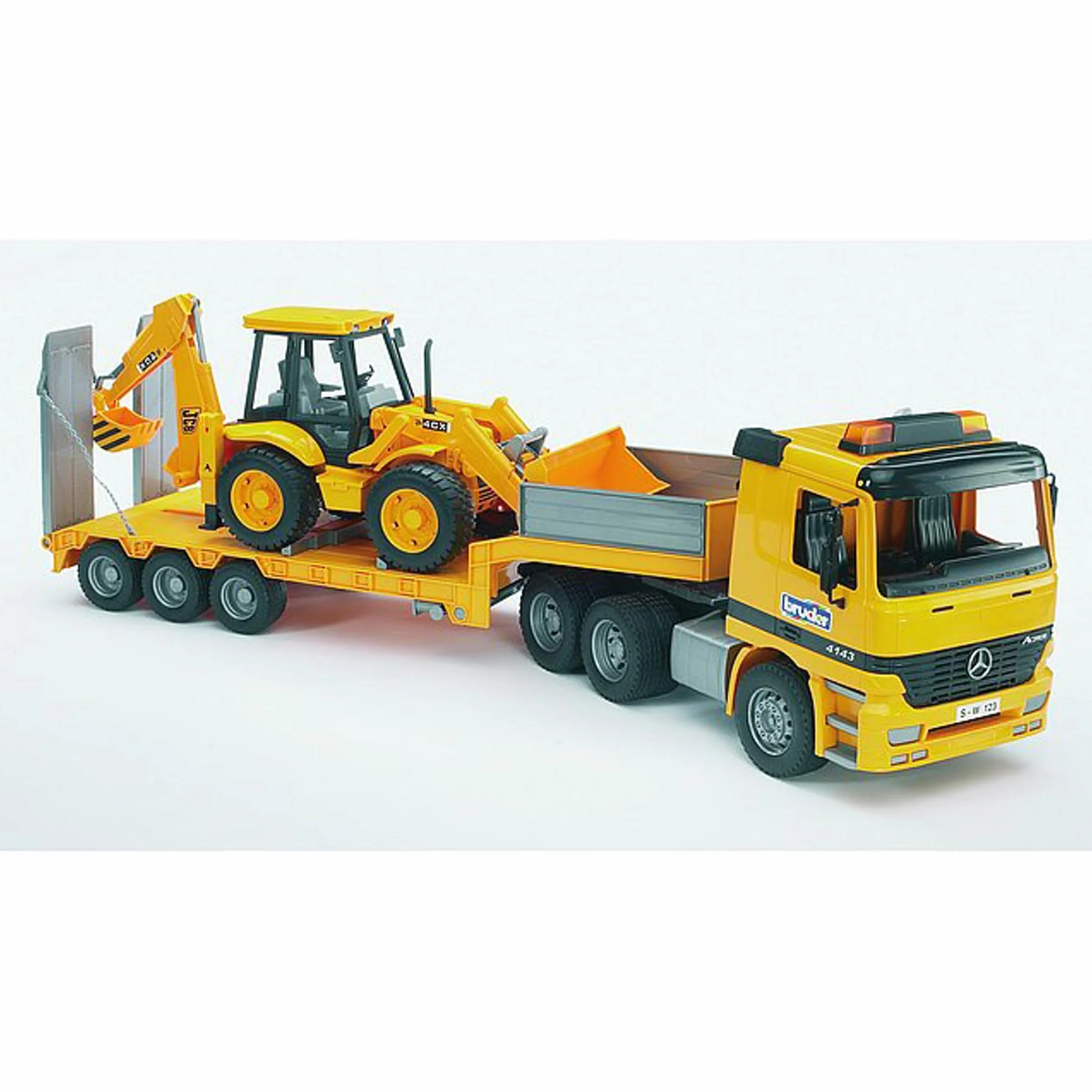 Bruder 02428 Koparko-Ładowarka JCB 4CX, Pojazd Budowlany