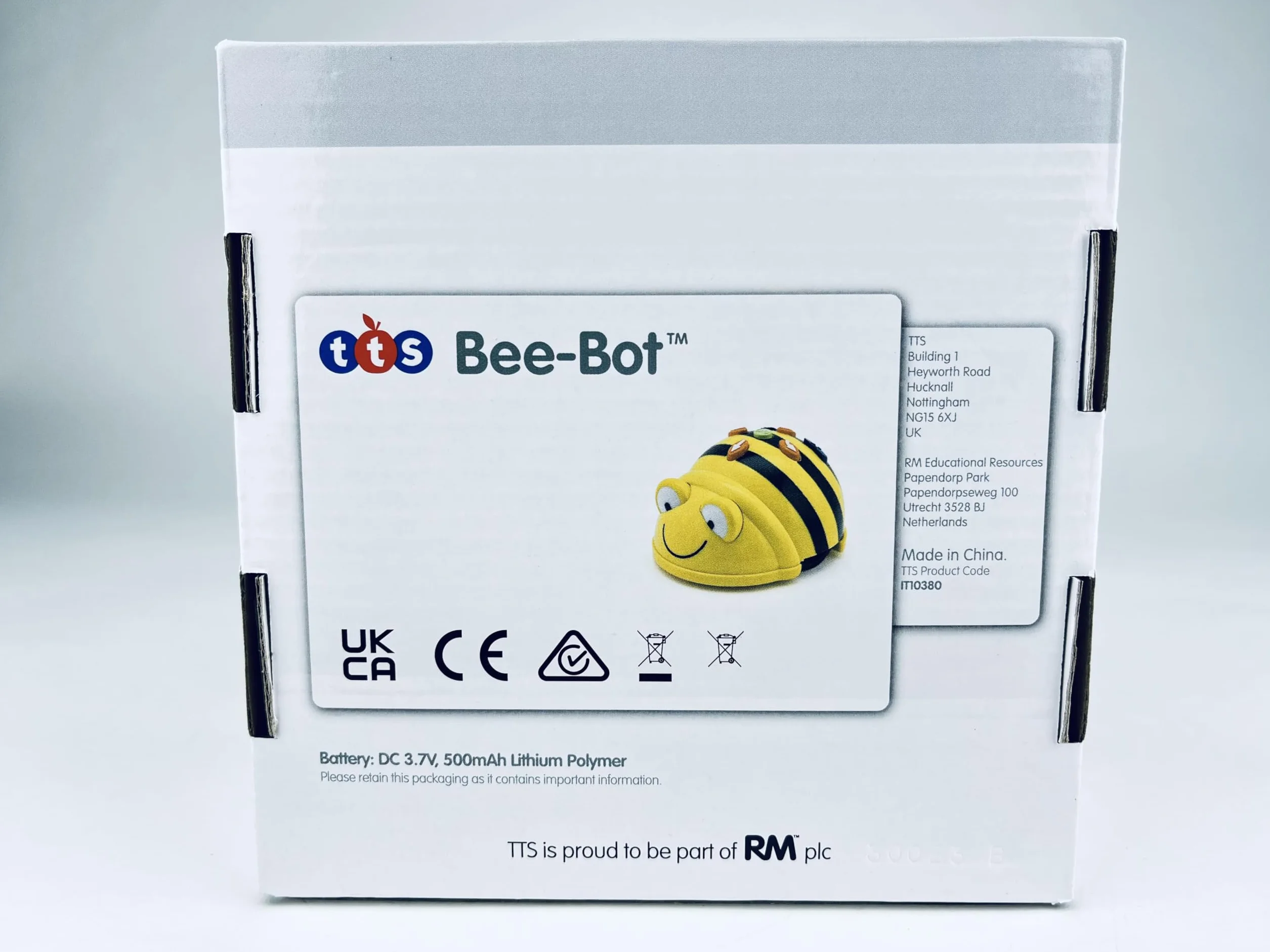 TTS IT10077 programowalny robot podłogowy, 13 cm dł. x 10 cm szer. x 7 cm wys