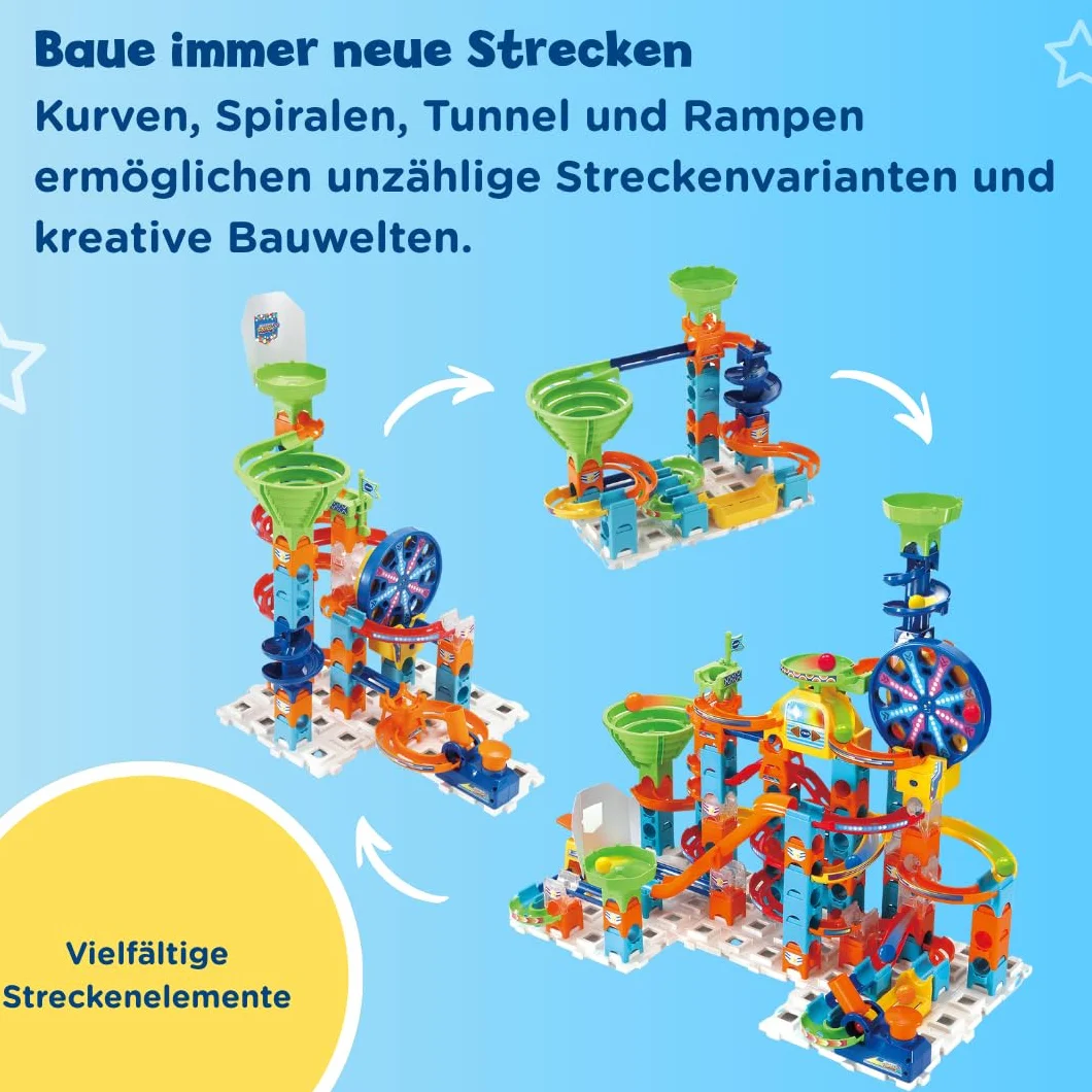 Vtech Marble Rush Ultimate Tor Kulkowy, Wielokolorowy, 4-12 lat