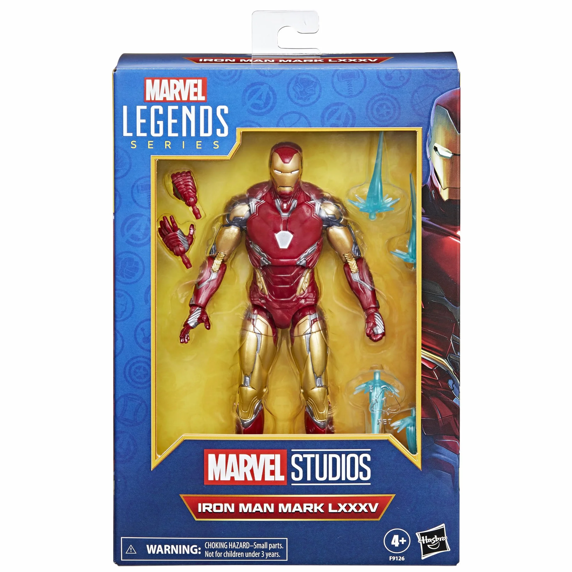 Iron Man Mark LXXXV z serii Marvel Legends, 15-centymetrowa figurka z filmu Avengers: Koniec gry
