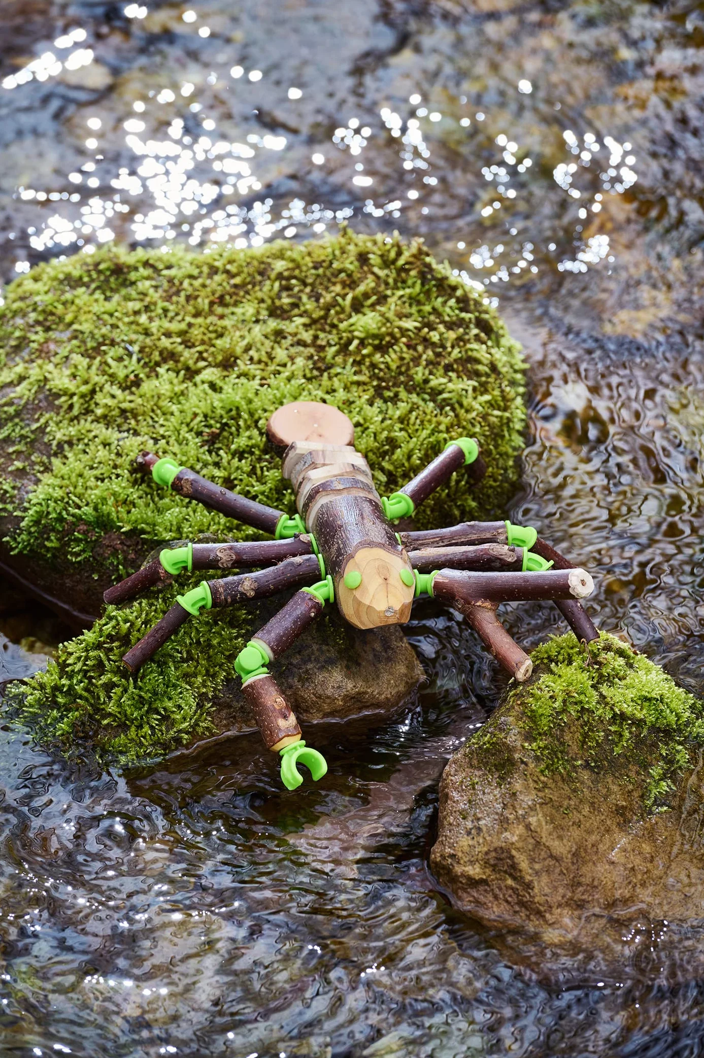 HABA - Terra Kids Connectors - Zestaw podstawowy II - Gra outdoorowa - 8 lat i więcej - 306307, kremowy/jasnobrązowy