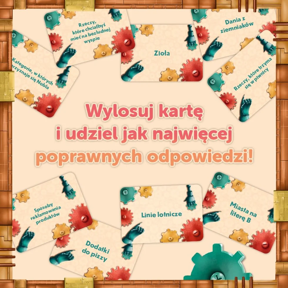Trefl Yappa Szalona Gra Imprezowa Nakręcana Szczęka Gra dla Dorosłych i Dzieci od 10 lat