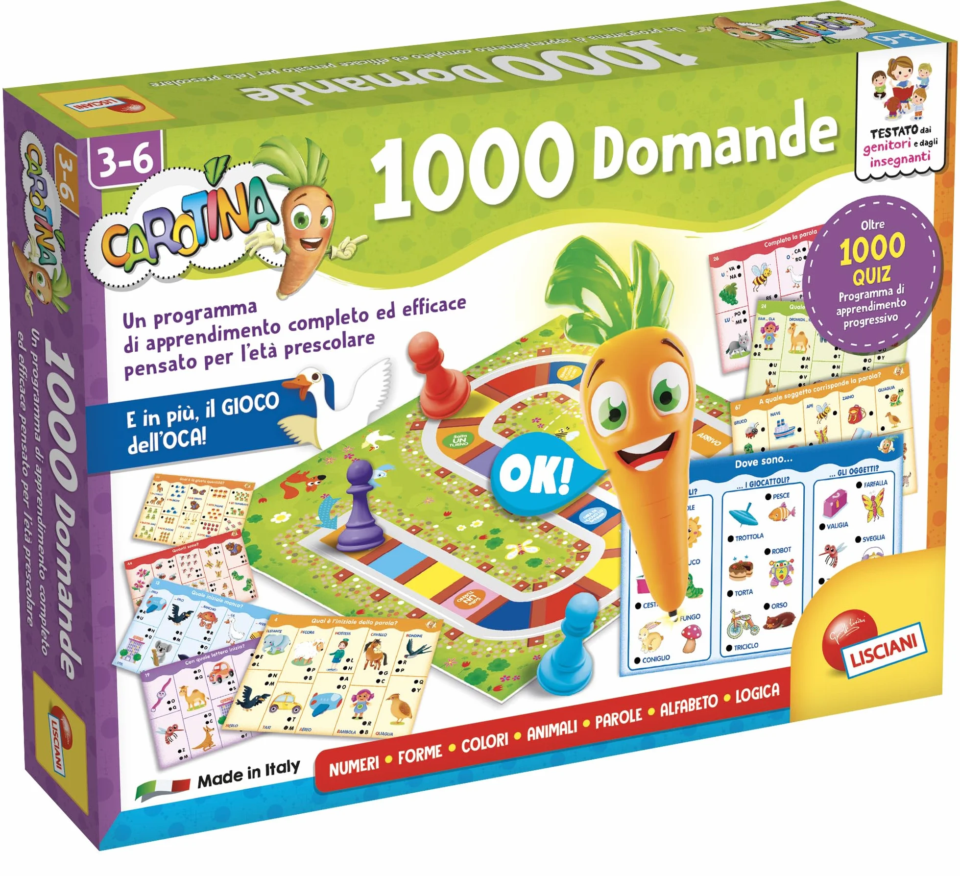Carotina Penne Parlante 1000 Domande
