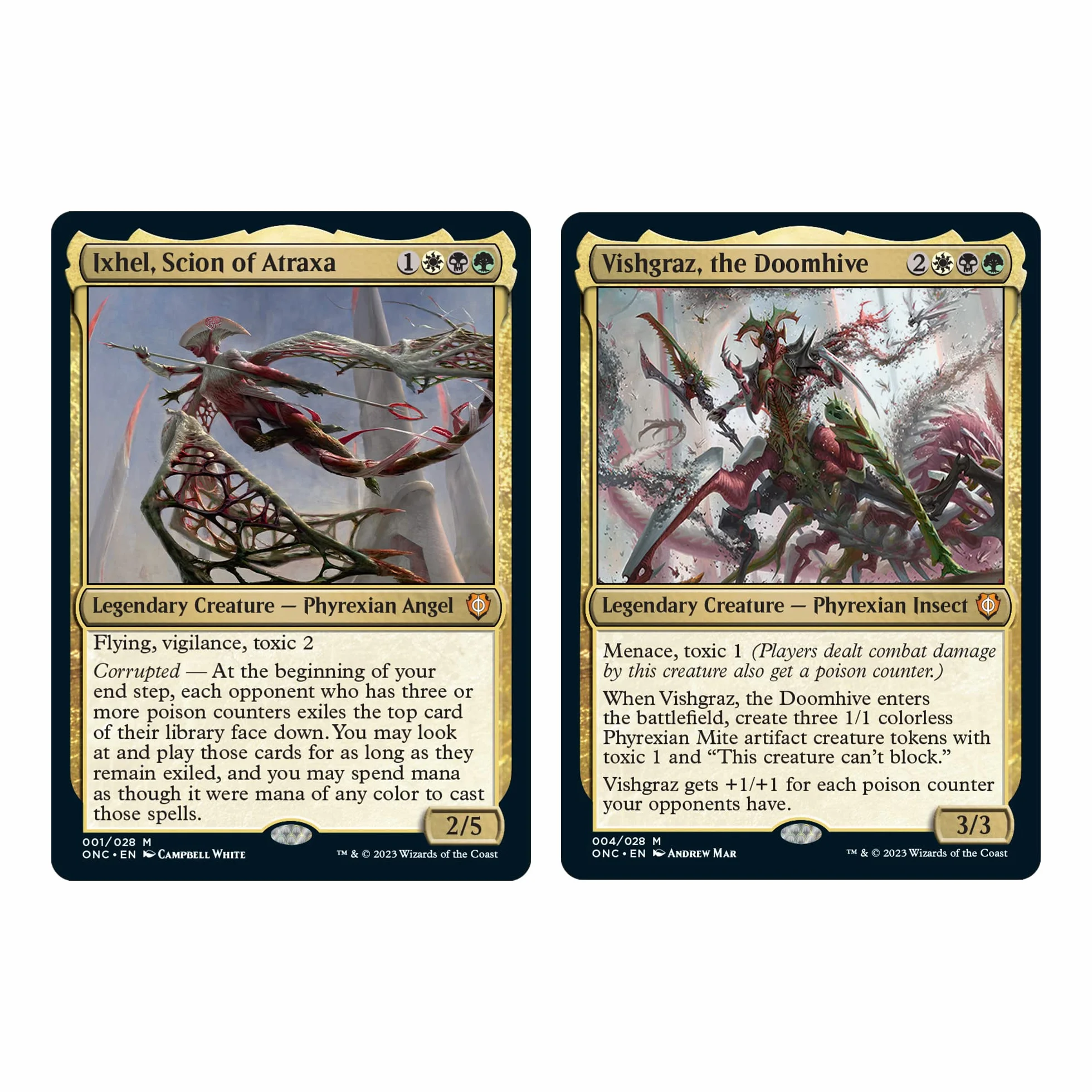 Magic The Gathering Phyrexia: All Will Be One Commander Deck - Pakiet próbek Corrupting Influence & Collector Booster